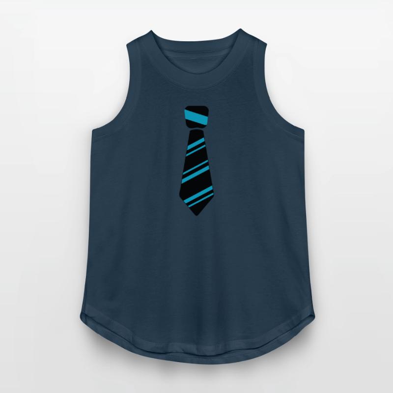 Neck tie blue