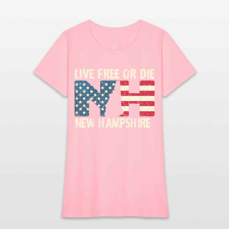 New Hampshire Patriotic Live Free Or Die Product