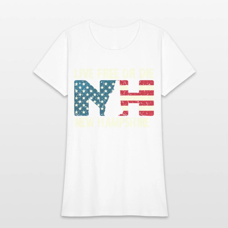 New Hampshire Patriotic Live Free Or Die Product