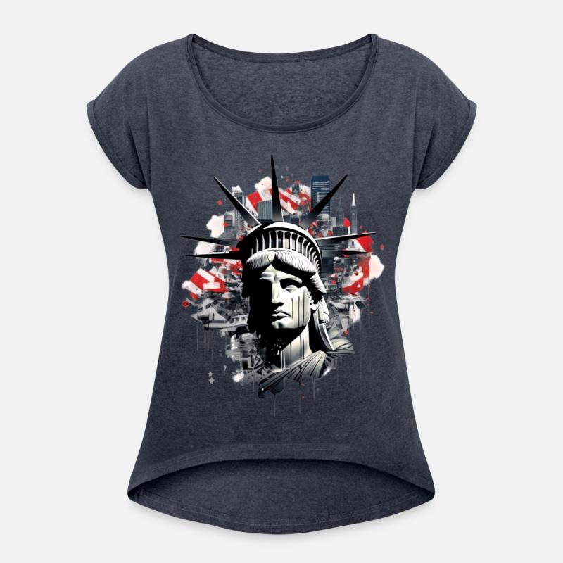 New York City Lady Liberty USA America Fan