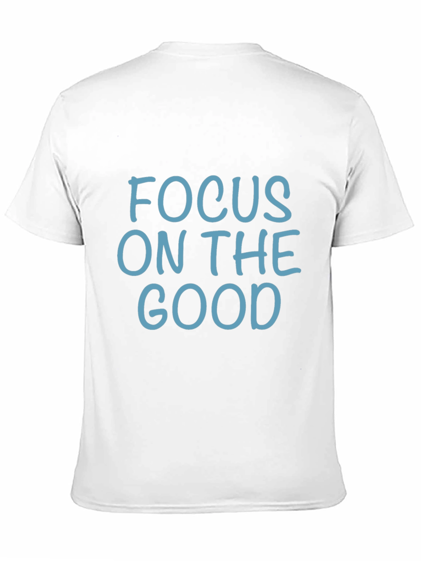 Focus On The Good Graphic Black T-Shirt