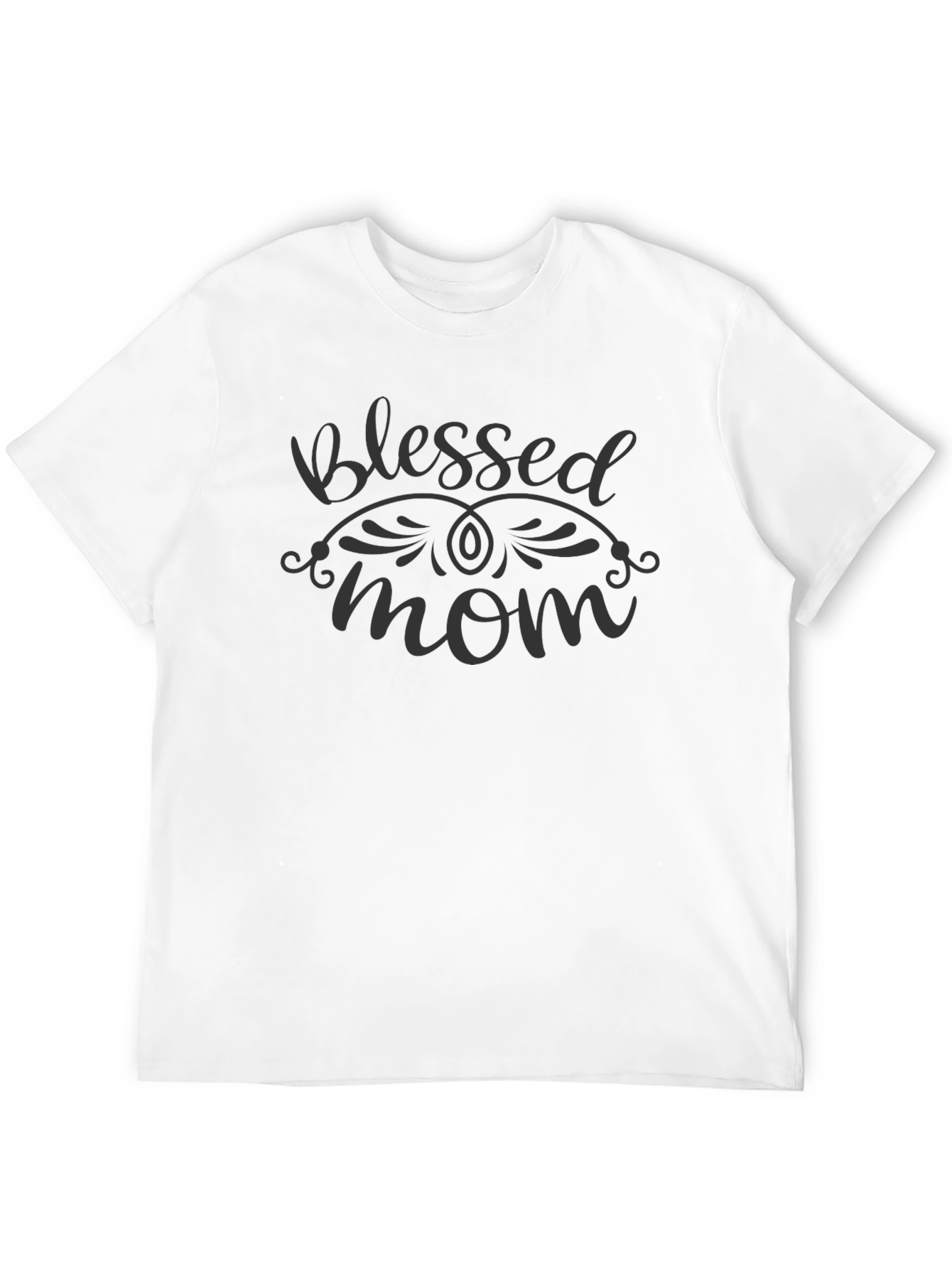Blessed Mom Black T-Shirt - Stylish & Comfortable