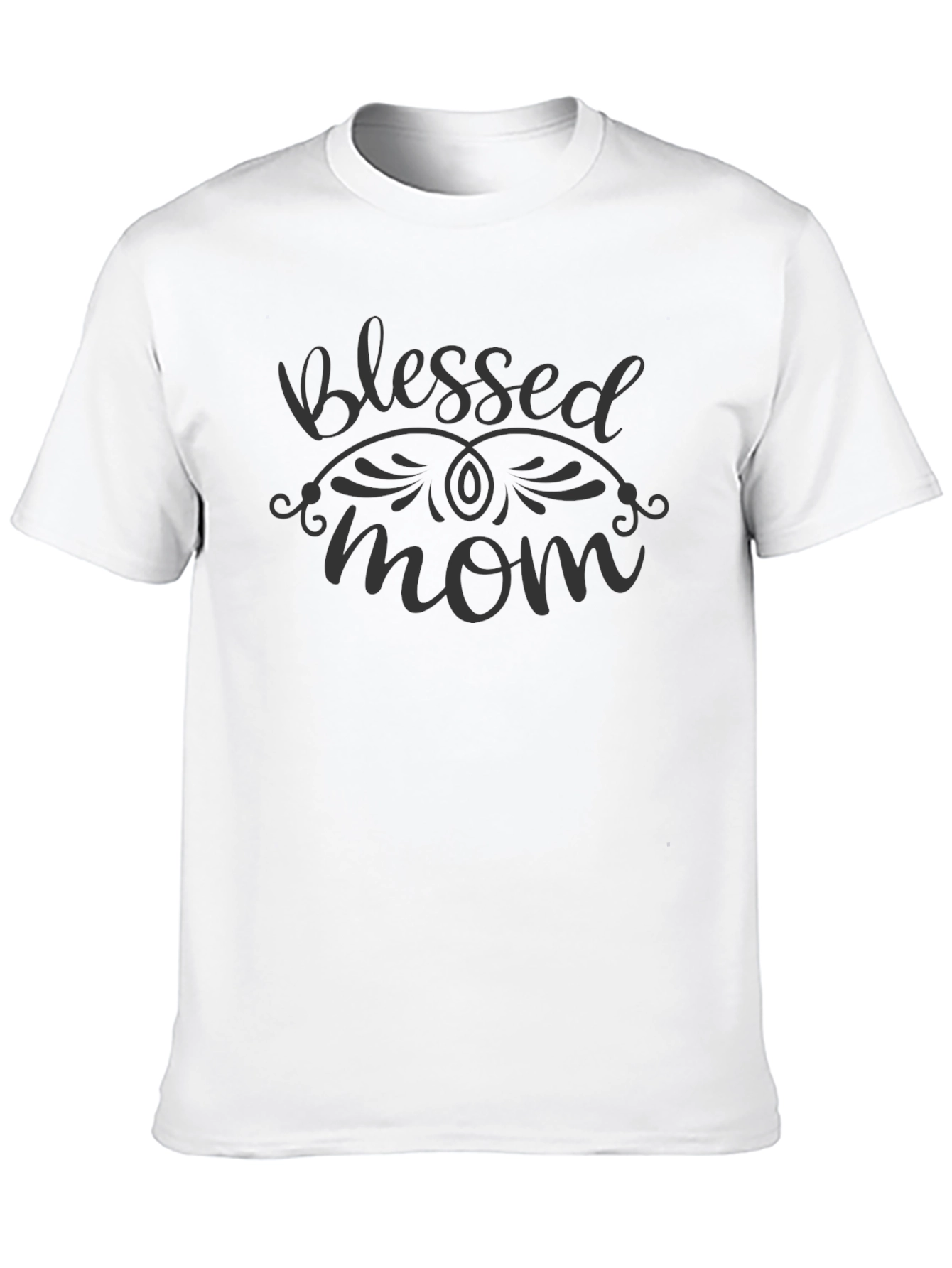 Blessed Mom Black T-Shirt - Stylish & Comfortable