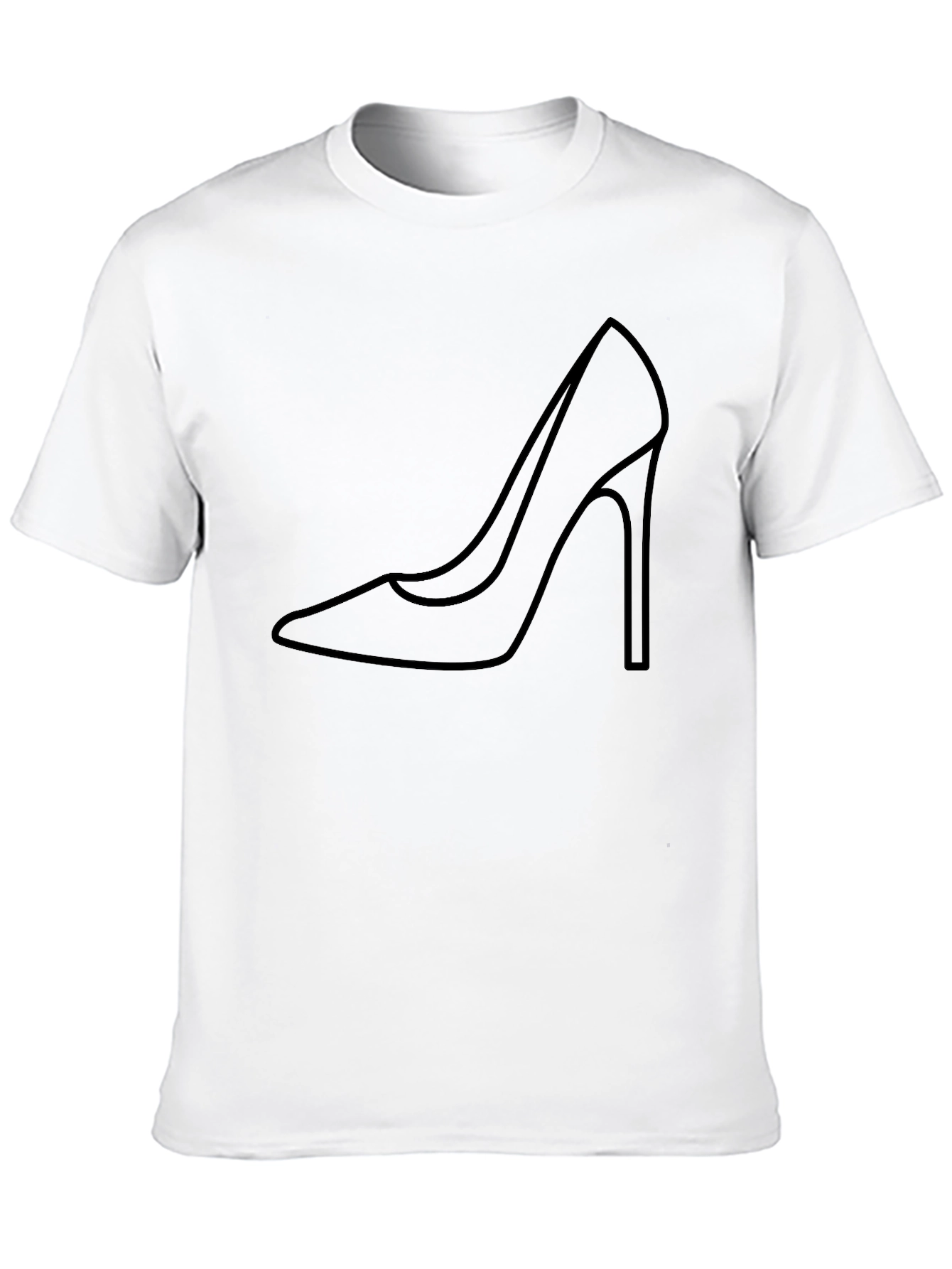 High Heel Outline T-Shirt