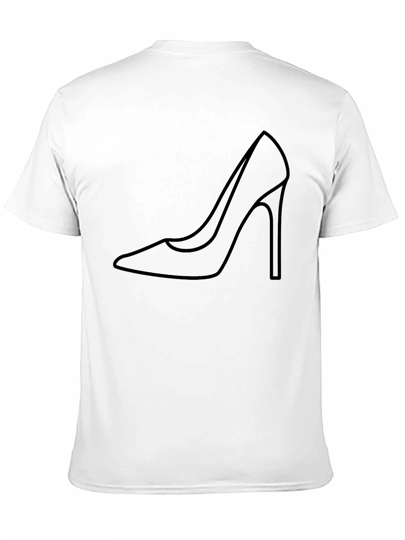 High Heel Outline T-Shirt