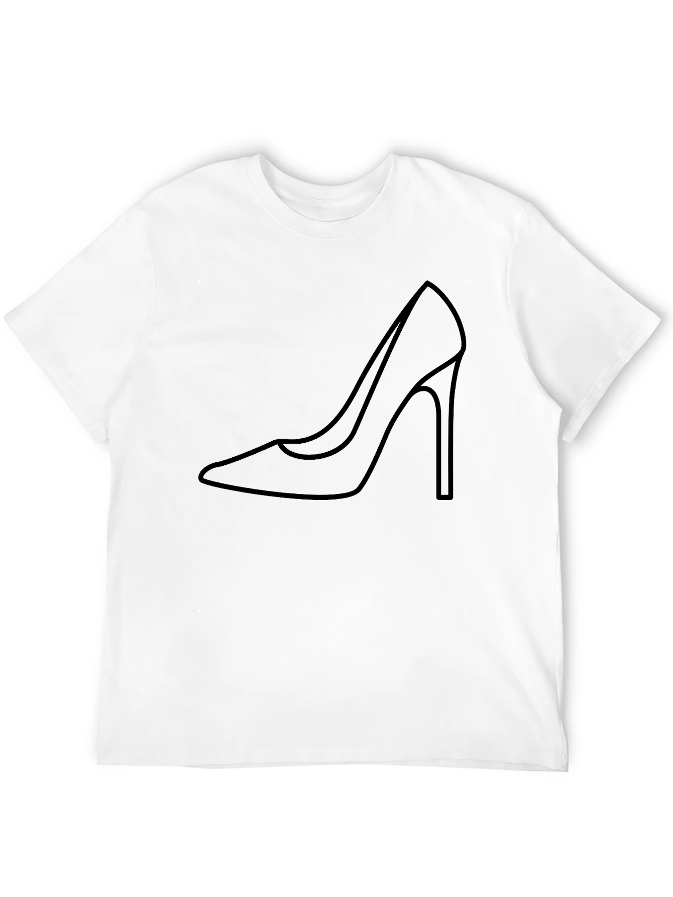 High Heel Outline T-Shirt