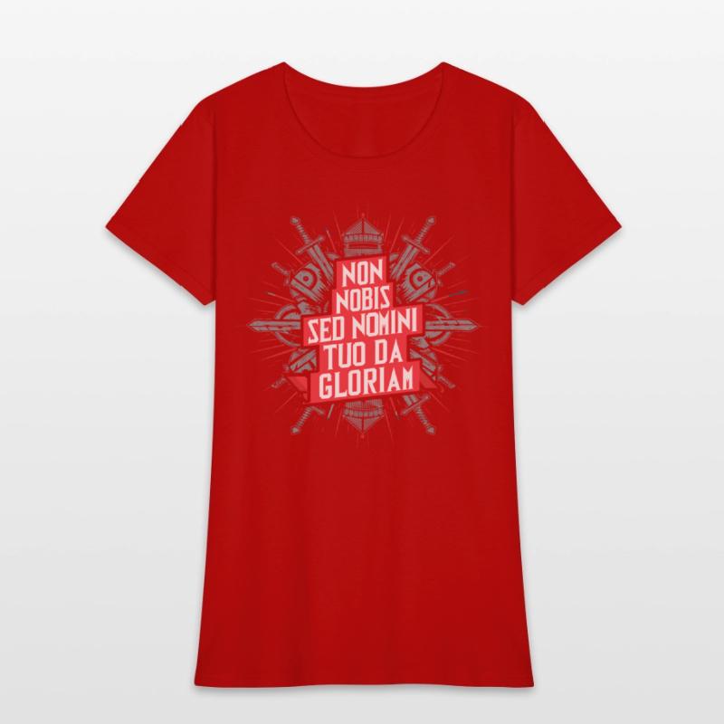 Non Nobis Sed Nomini Tuo Da Gloriam Templar Motto