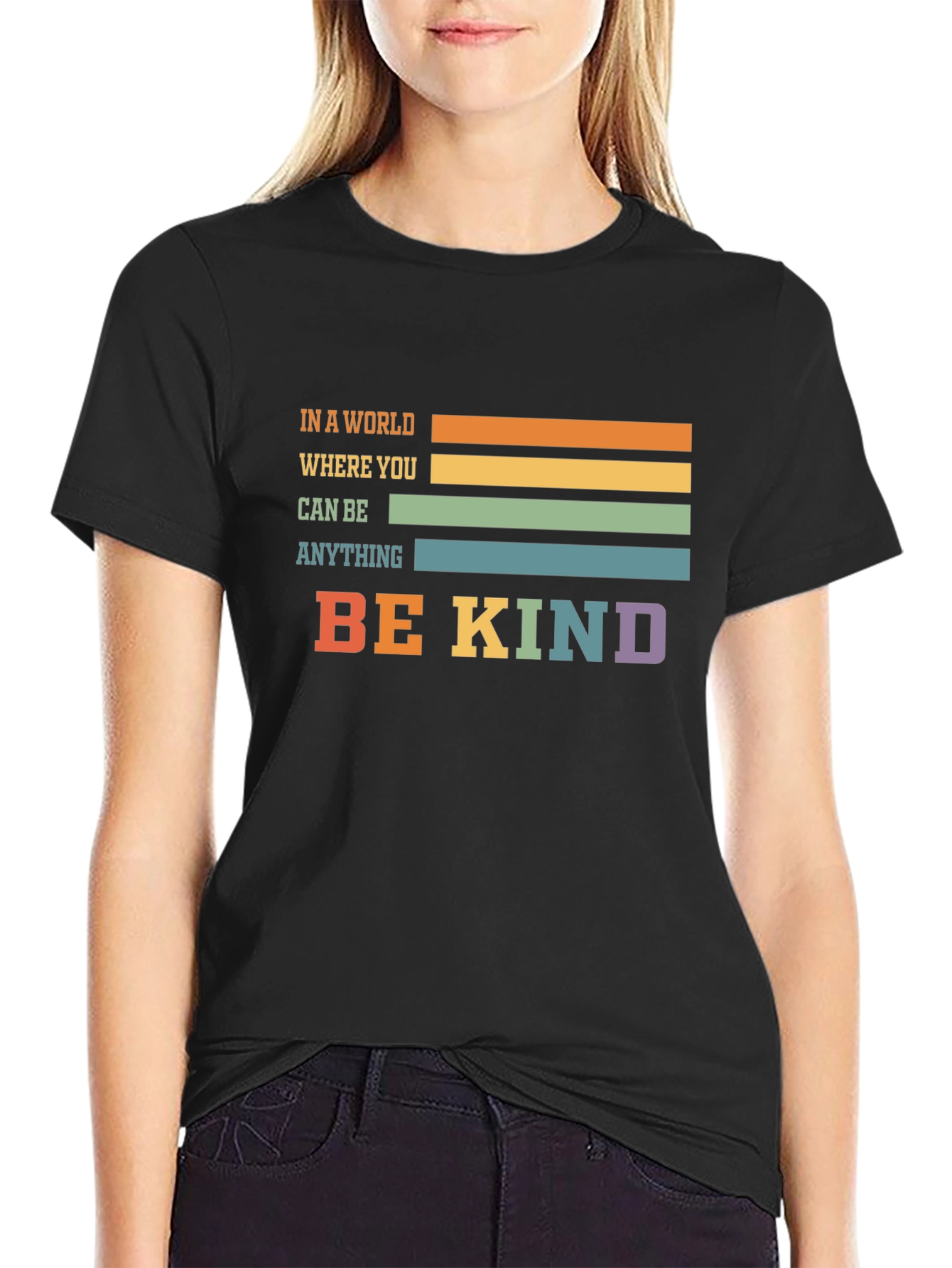 Be Kind Graphic T-Shirt - Inspiring Positive Message Tee