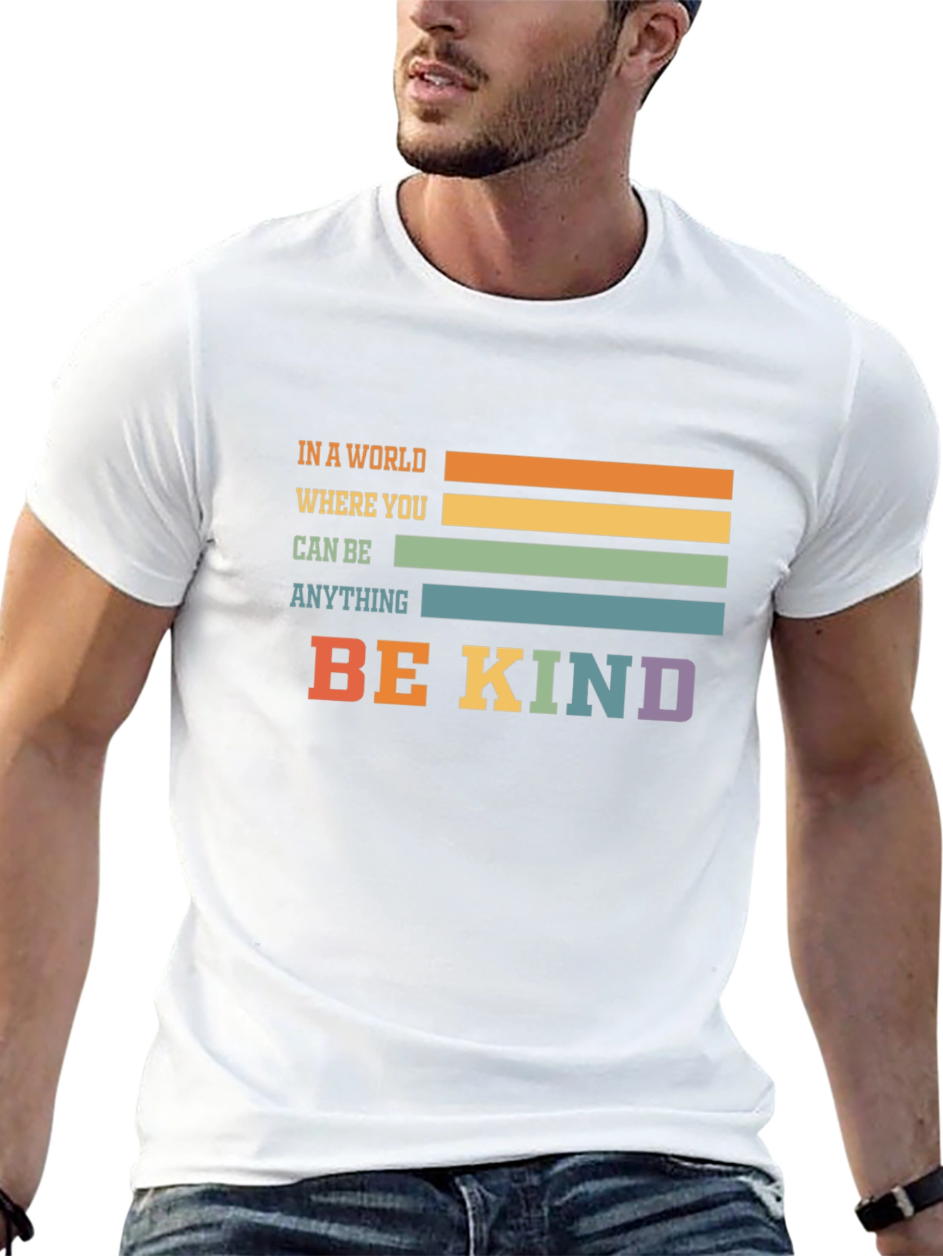 Be Kind Graphic T-Shirt - Inspiring Positive Message Tee