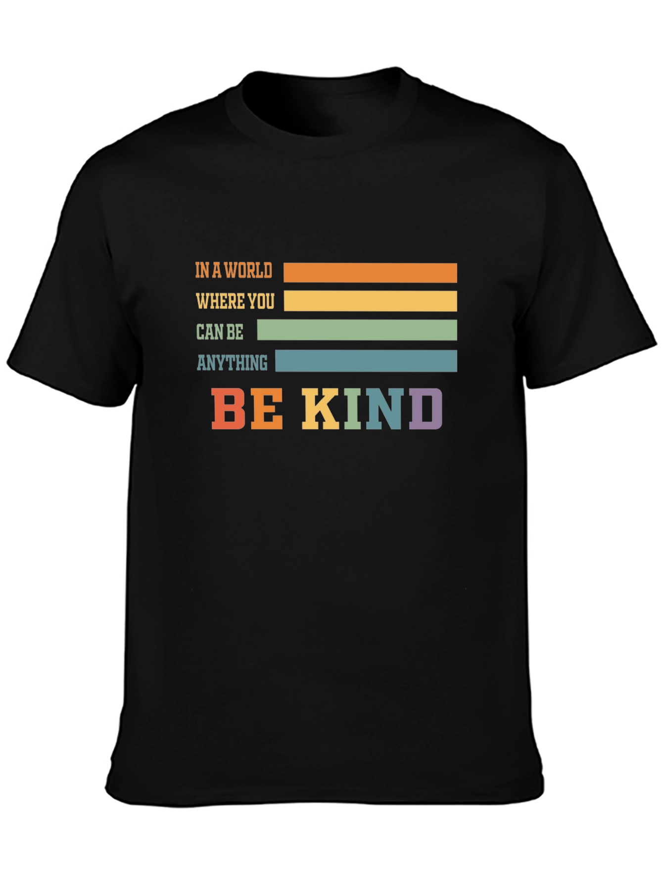Be Kind Graphic T-Shirt - Inspiring Positive Message Tee