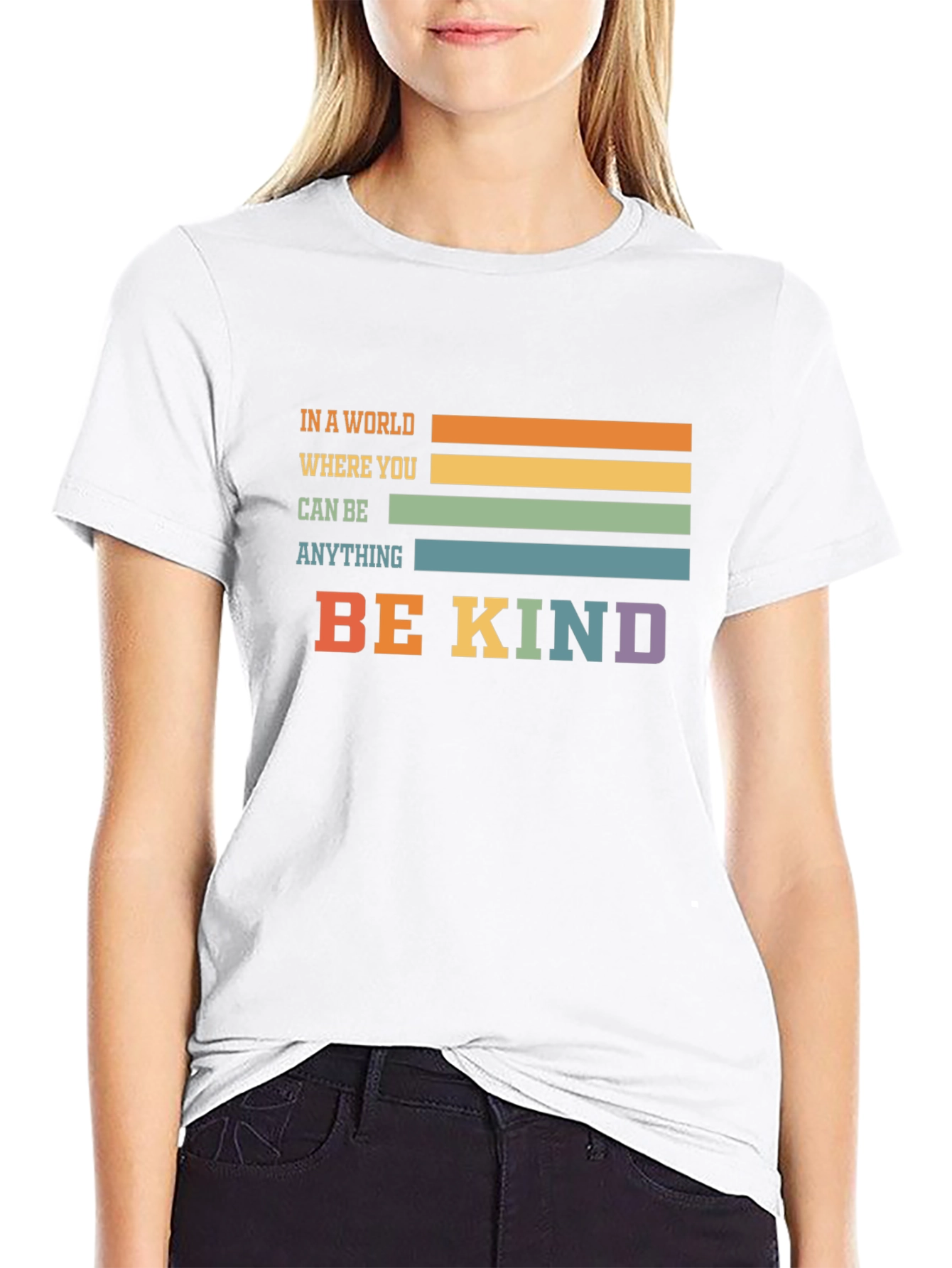 Be Kind Graphic T-Shirt - Inspiring Positive Message Tee
