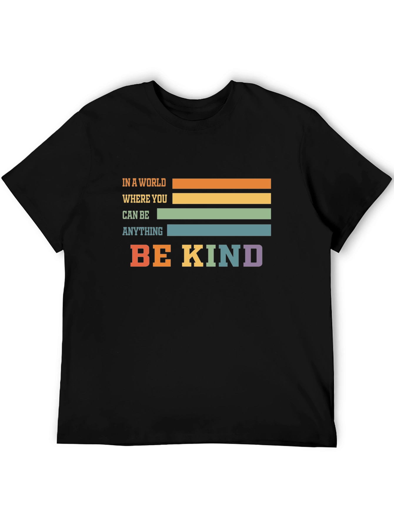 Be Kind Graphic T-Shirt - Inspiring Positive Message Tee
