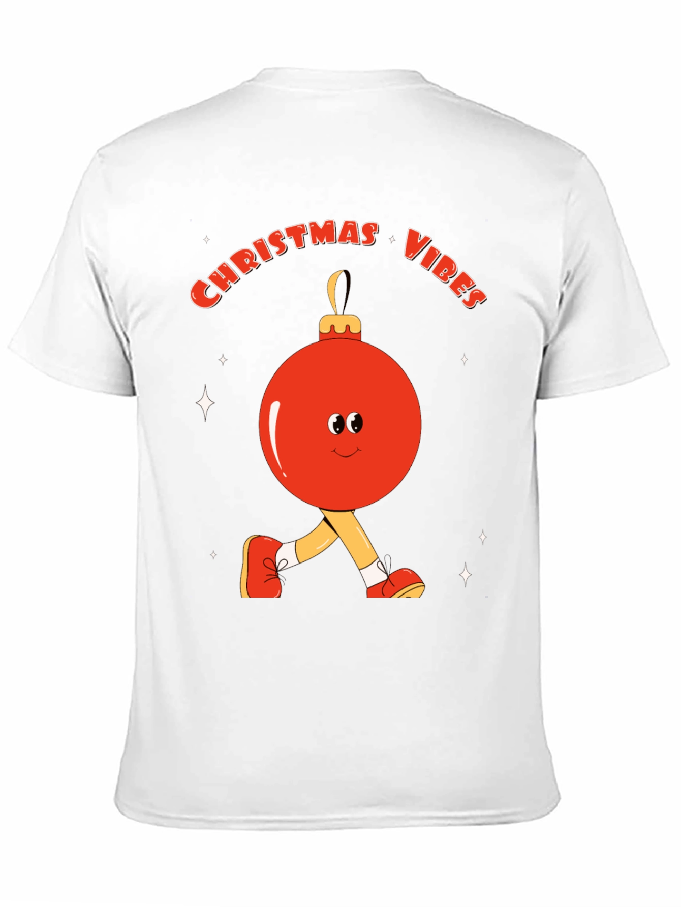 Christmas Vibes Graphic Tee - Holiday Cheer