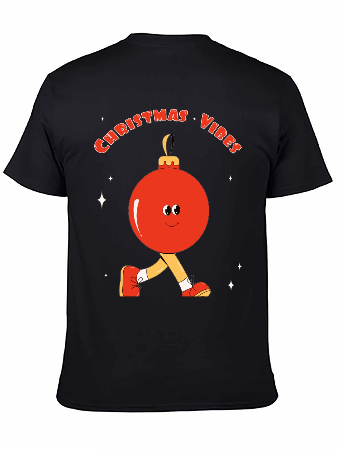 Christmas Vibes Graphic Tee - Holiday Cheer