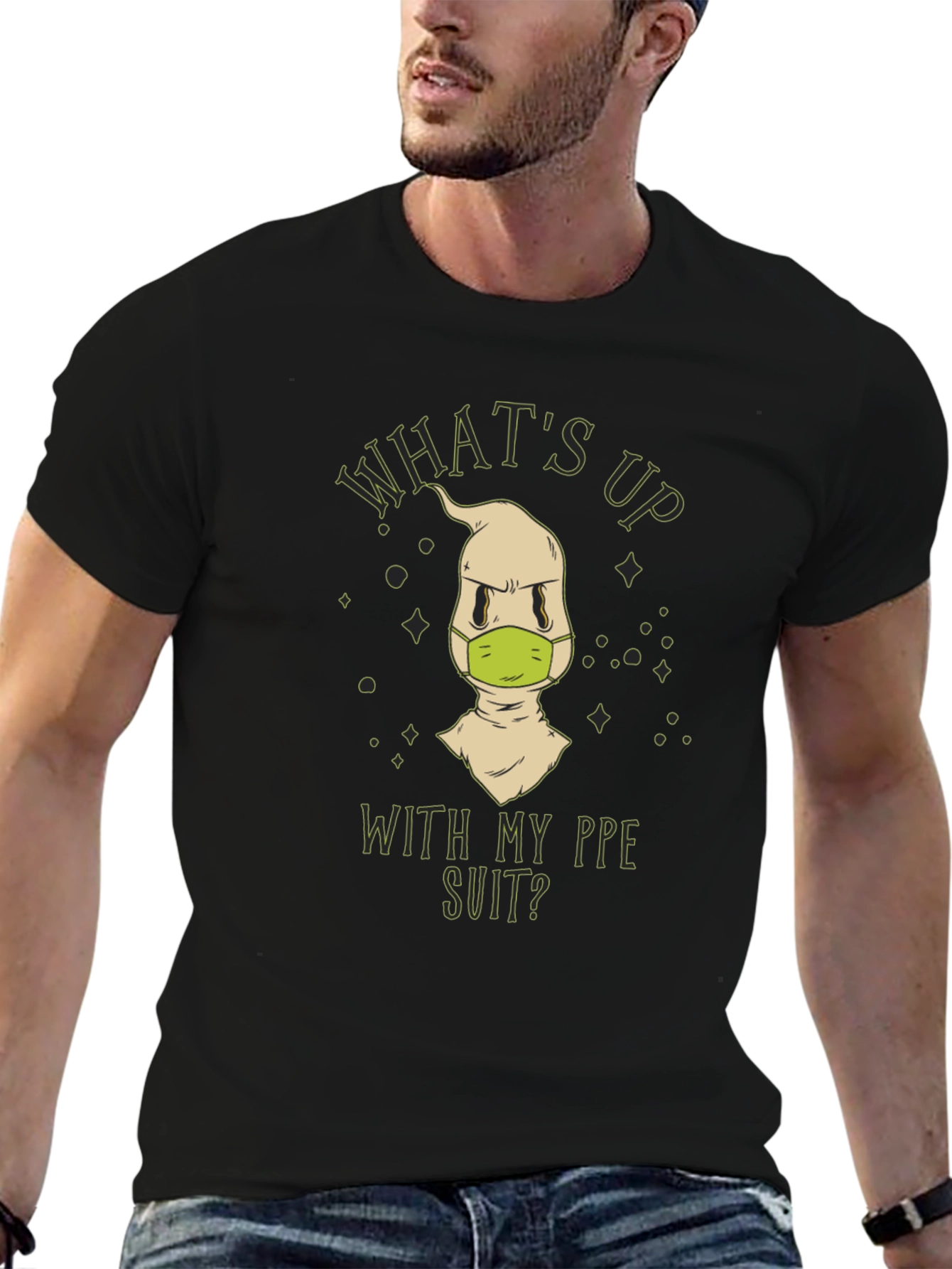 PPE Suit Cartoon T-Shirt