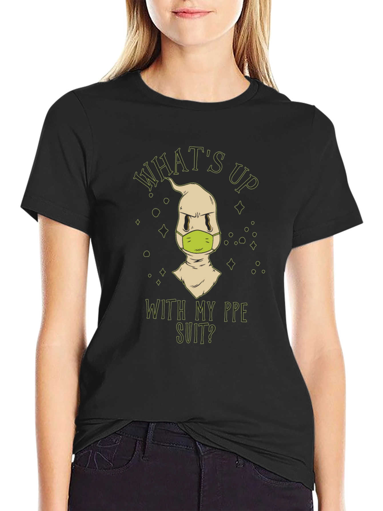 PPE Suit Cartoon T-Shirt