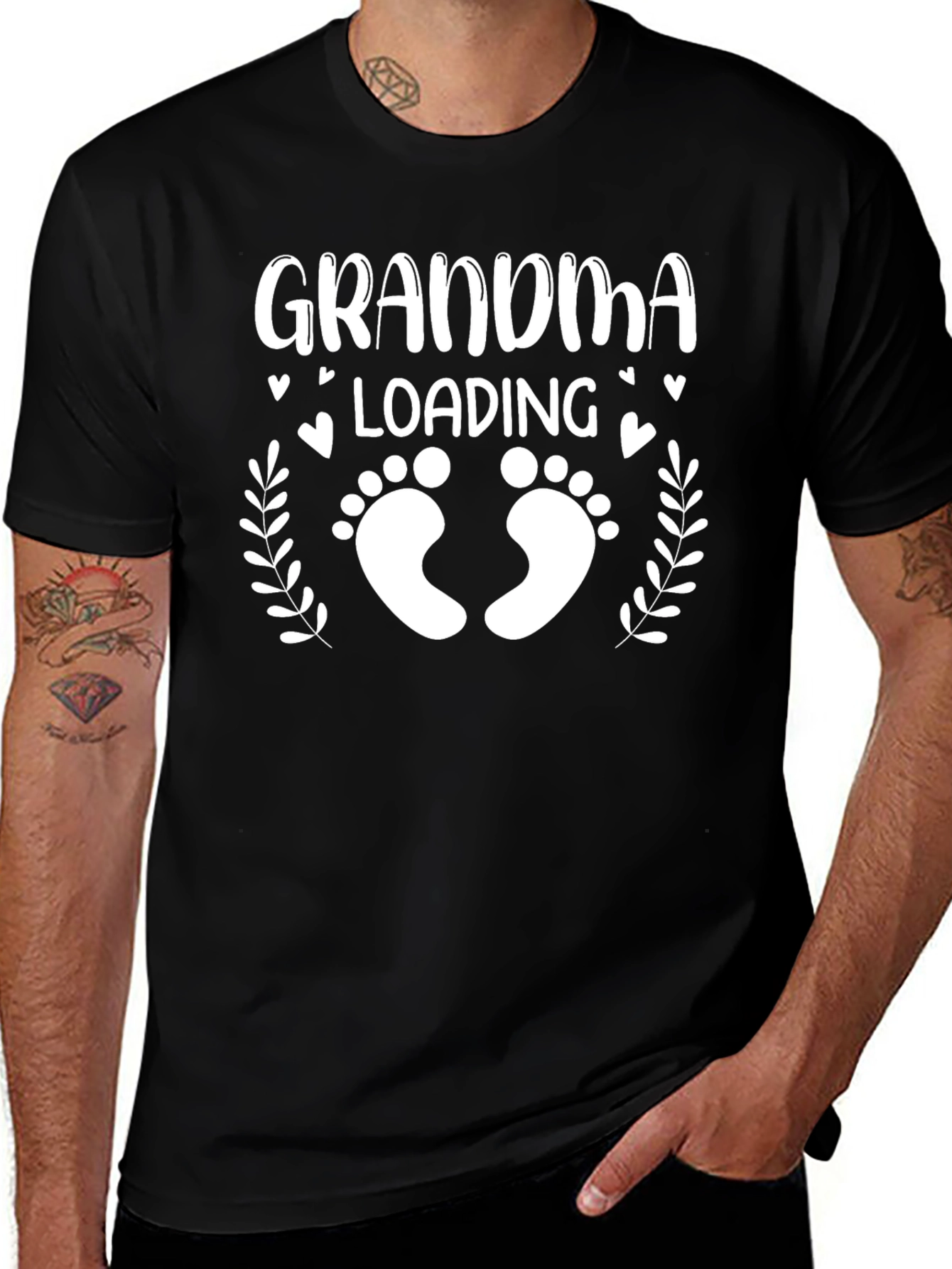 Grandma Loading T-Shirt - Pregnancy Announcement