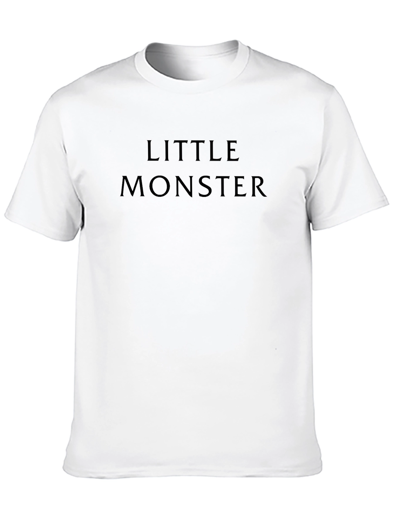 Little Monster Graphic Tee - Black