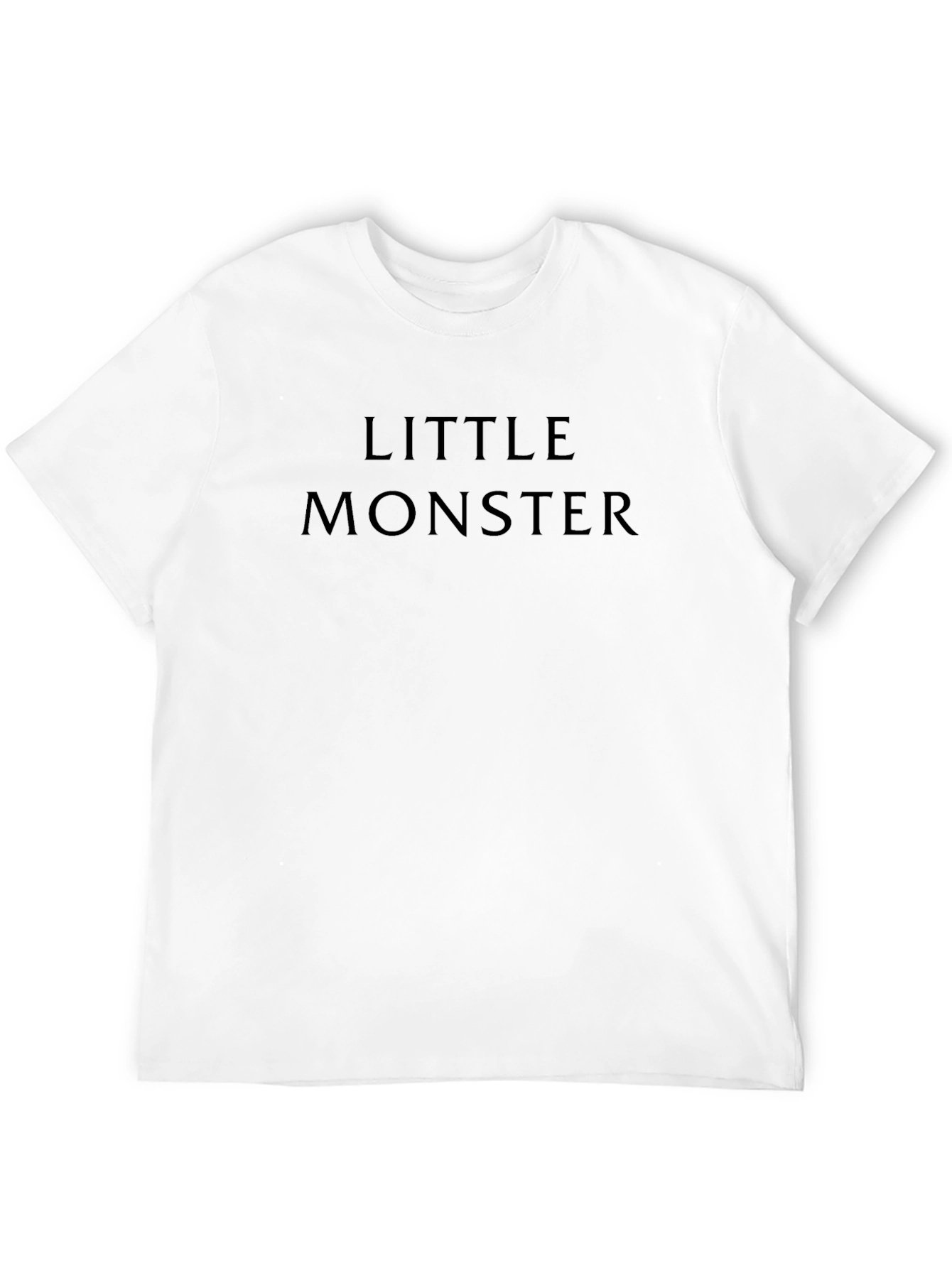 Little Monster Graphic Tee - Black