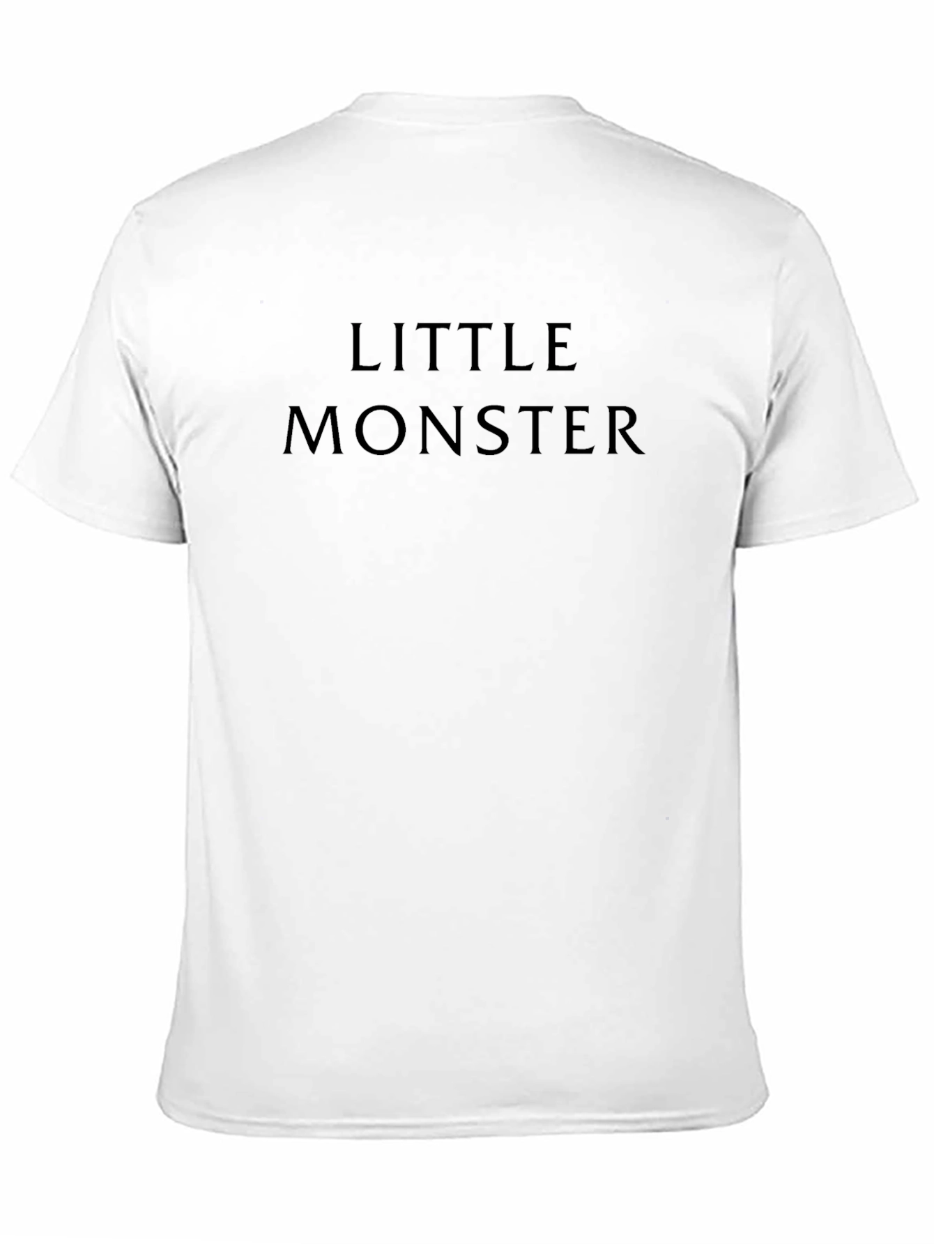 Little Monster Graphic Tee - Black