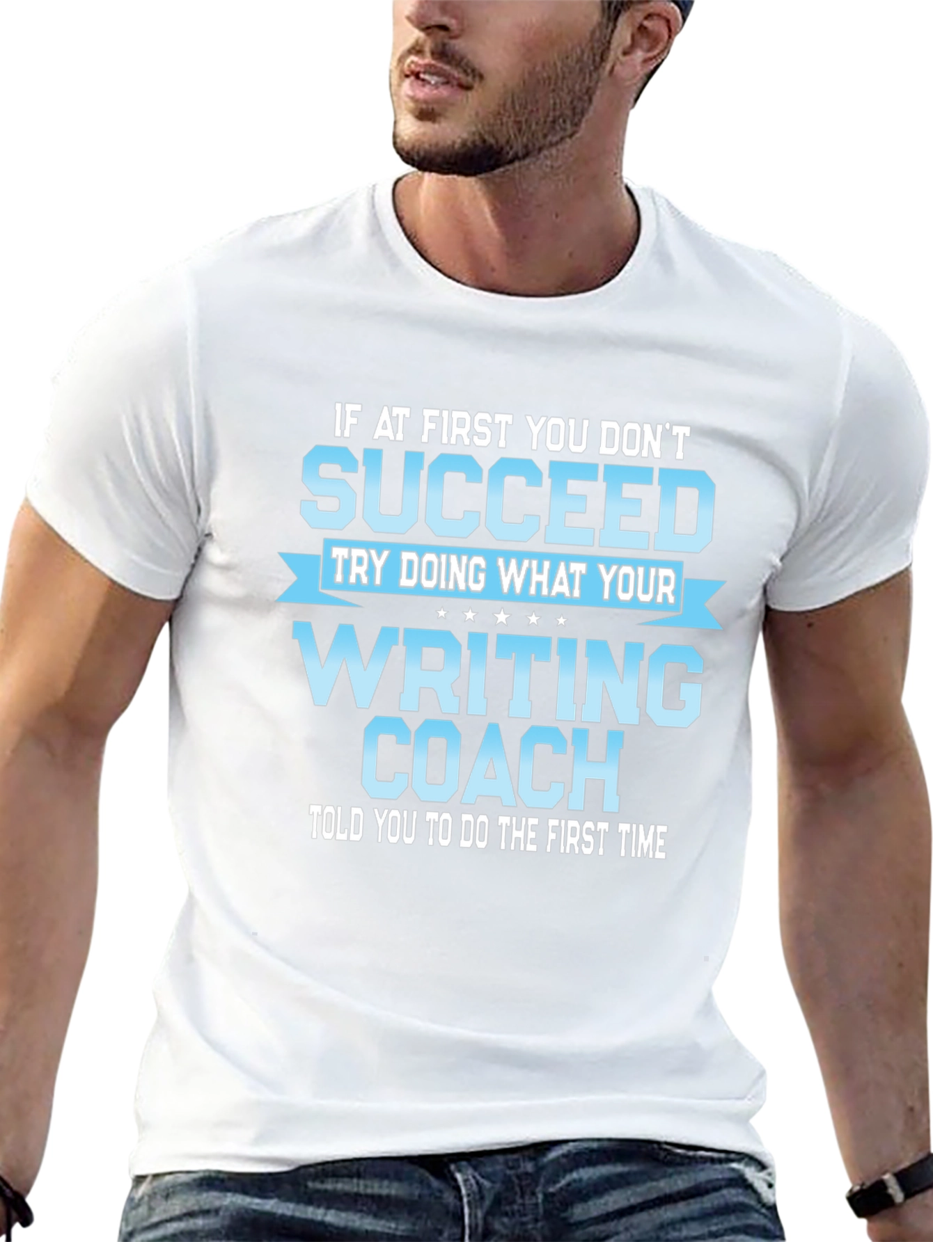 Writing Coach T-Shirt - Funny Novelty Tee