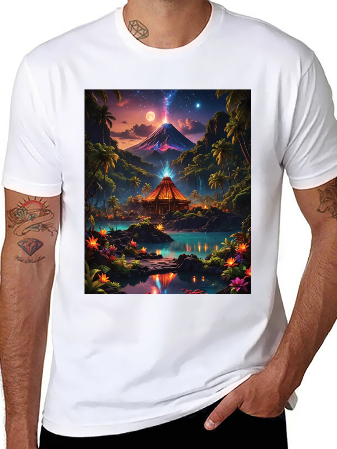Volcano Island T-Shirt