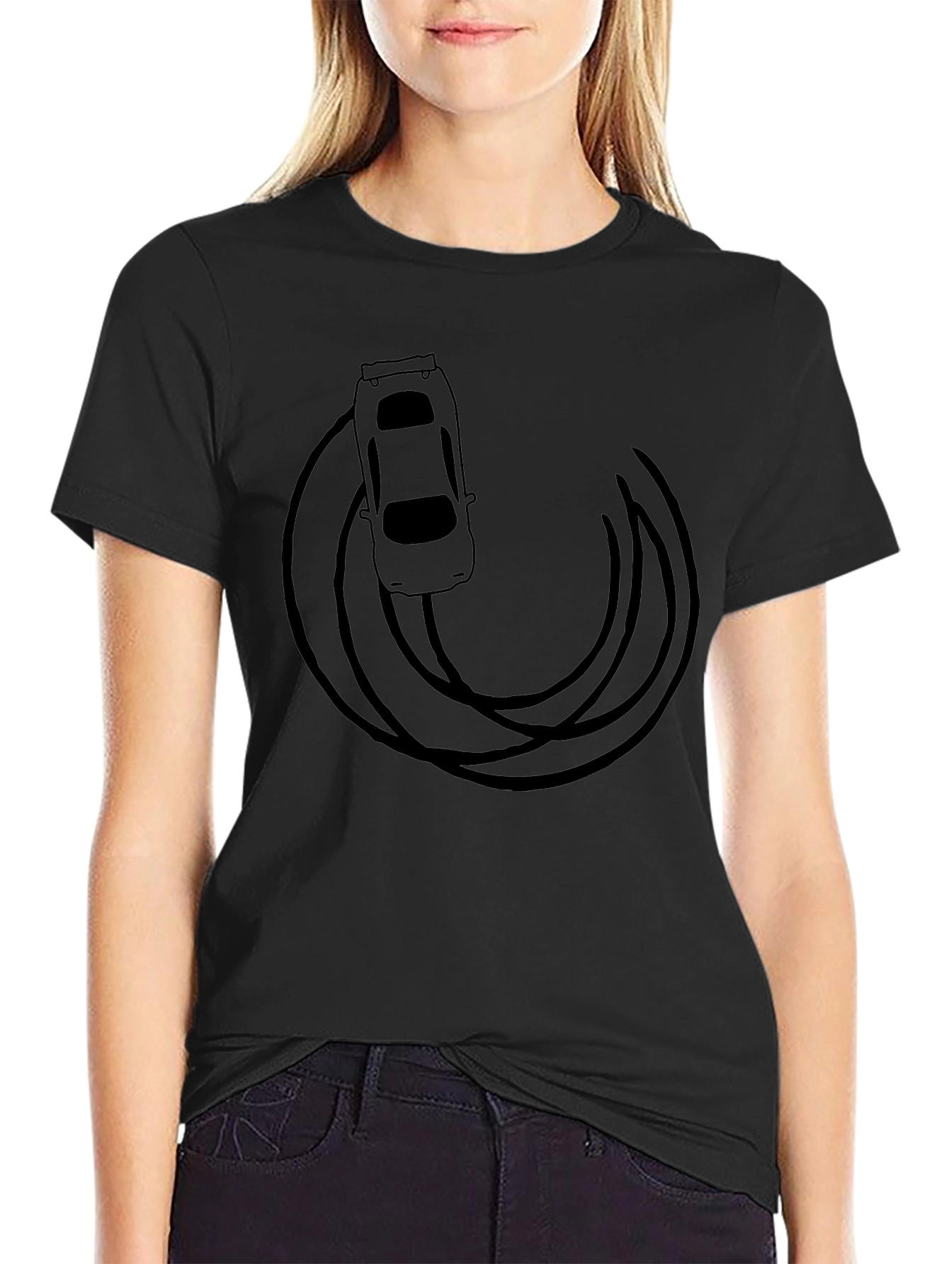 Black Car Enthusiast Graphic Tee