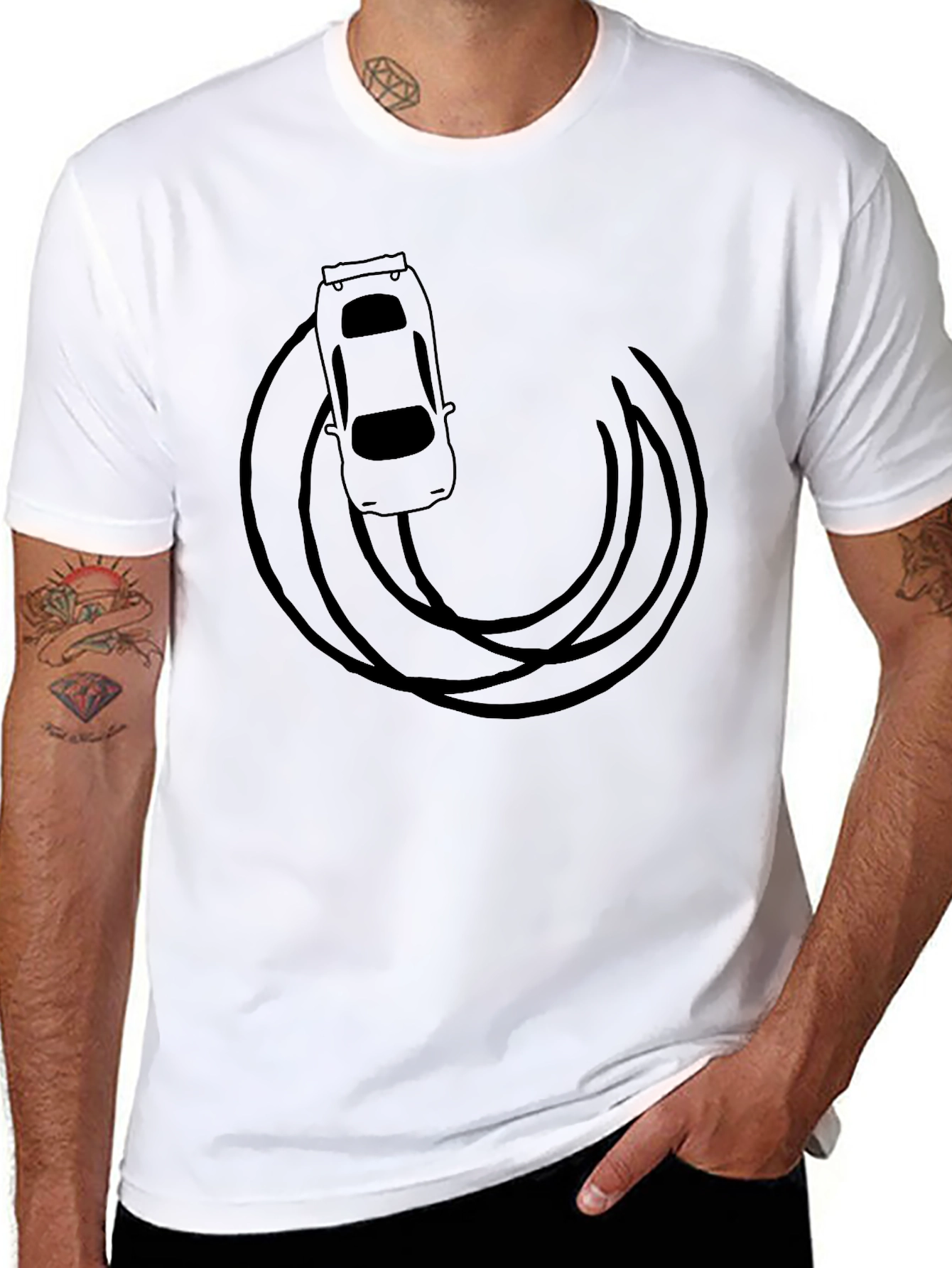 Black Car Enthusiast Graphic Tee