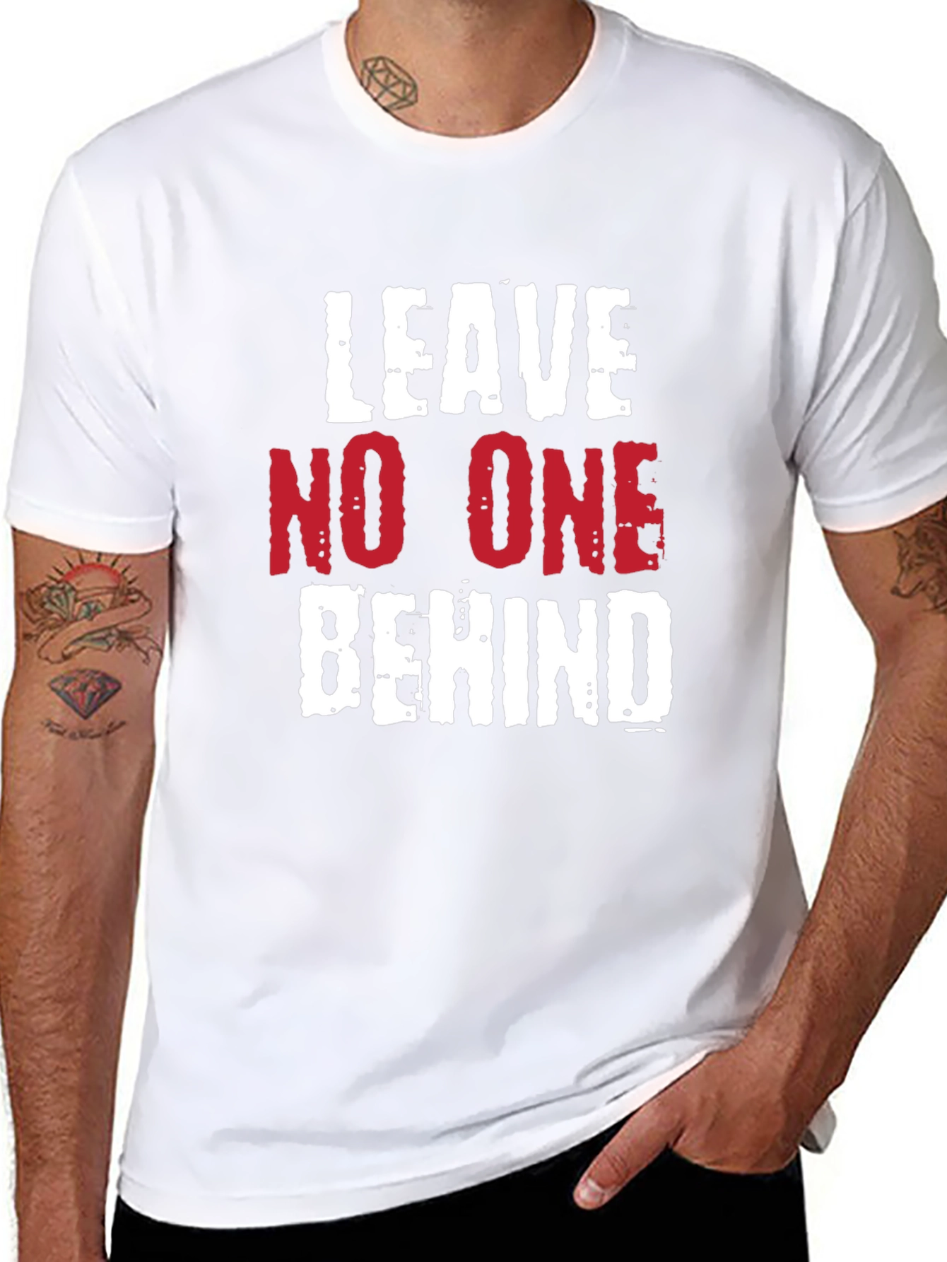 Leave No One Behind Graphic T-Shirt