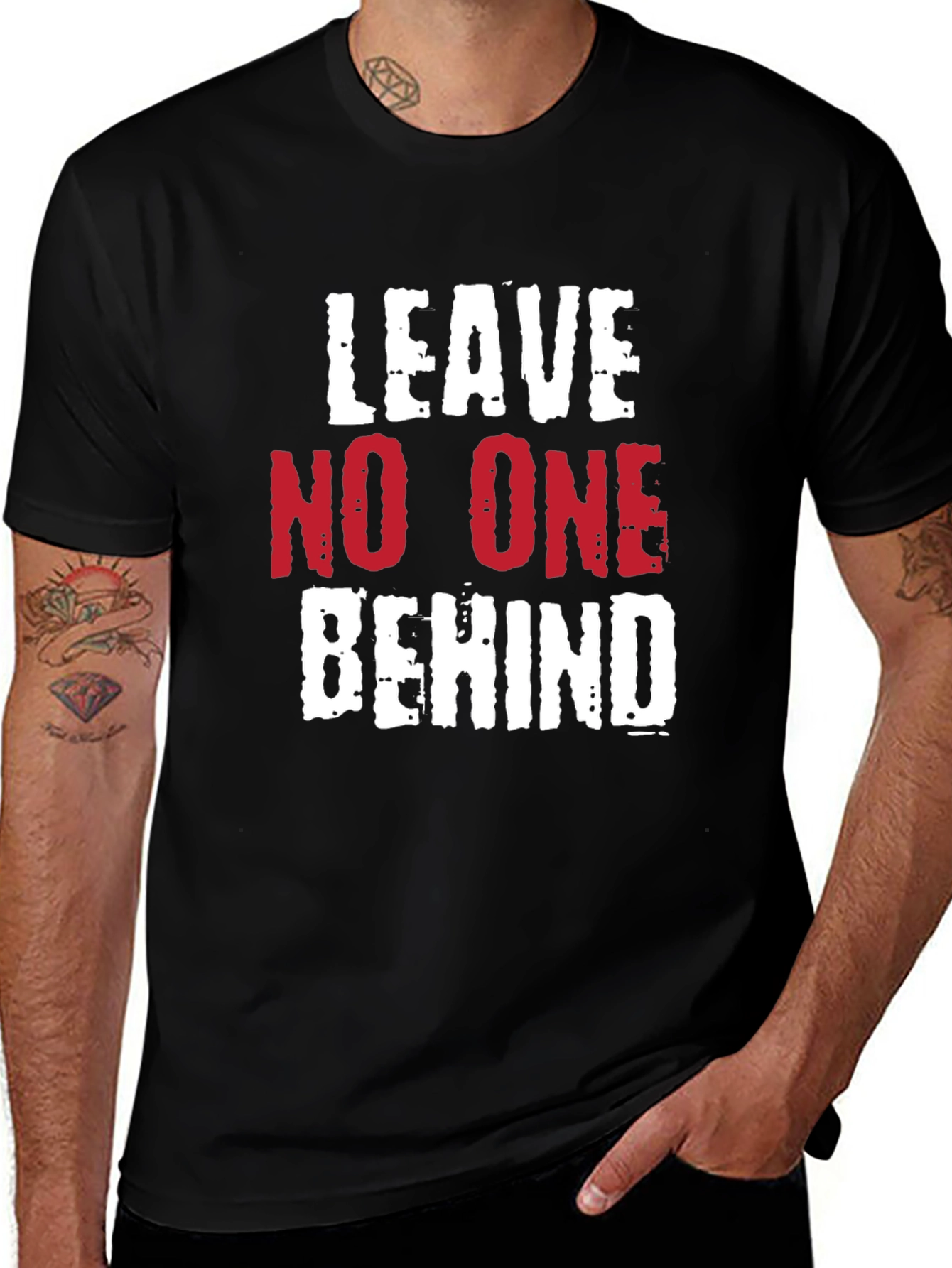 Leave No One Behind Graphic T-Shirt