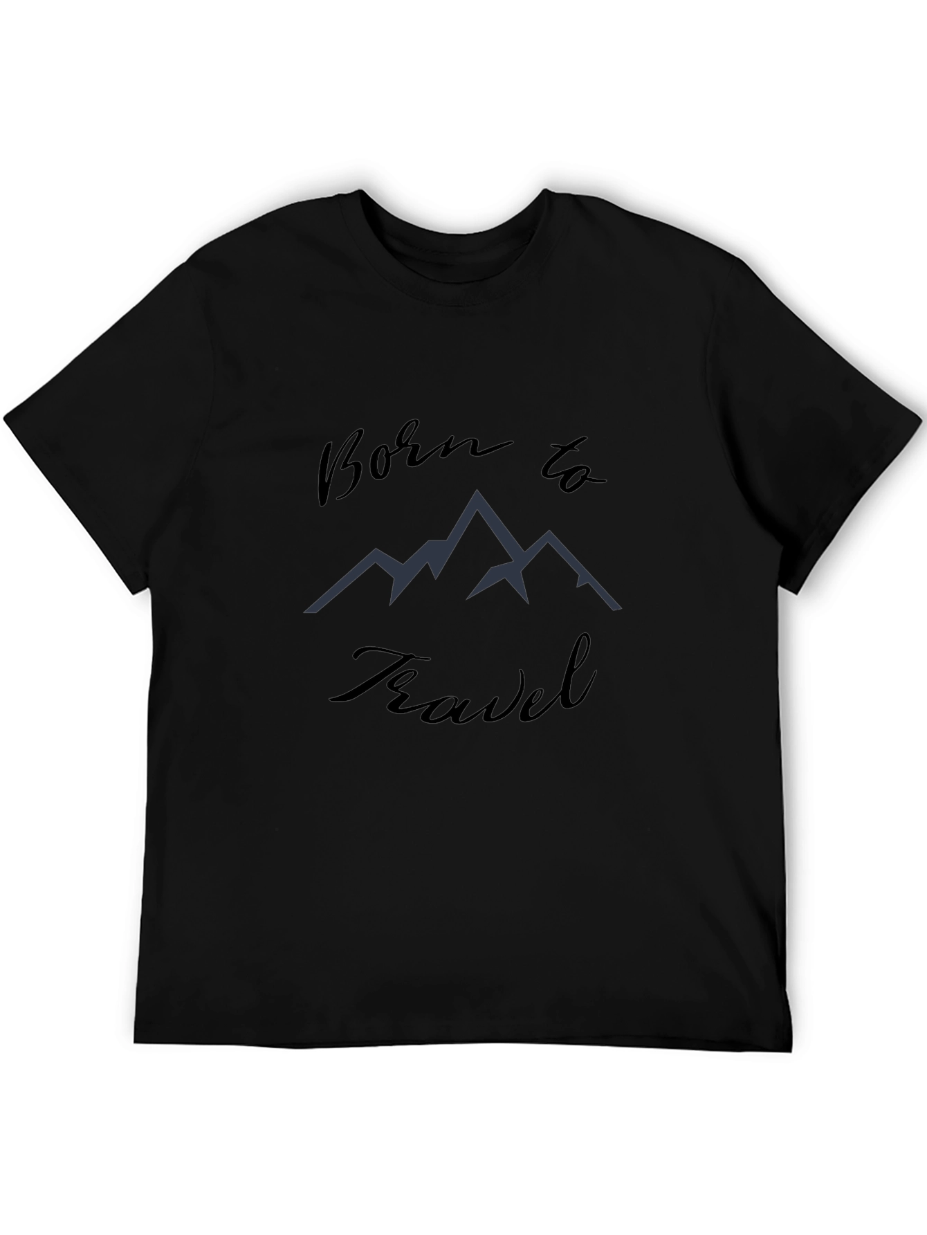Born to Travel T-Shirt - Mountain Design