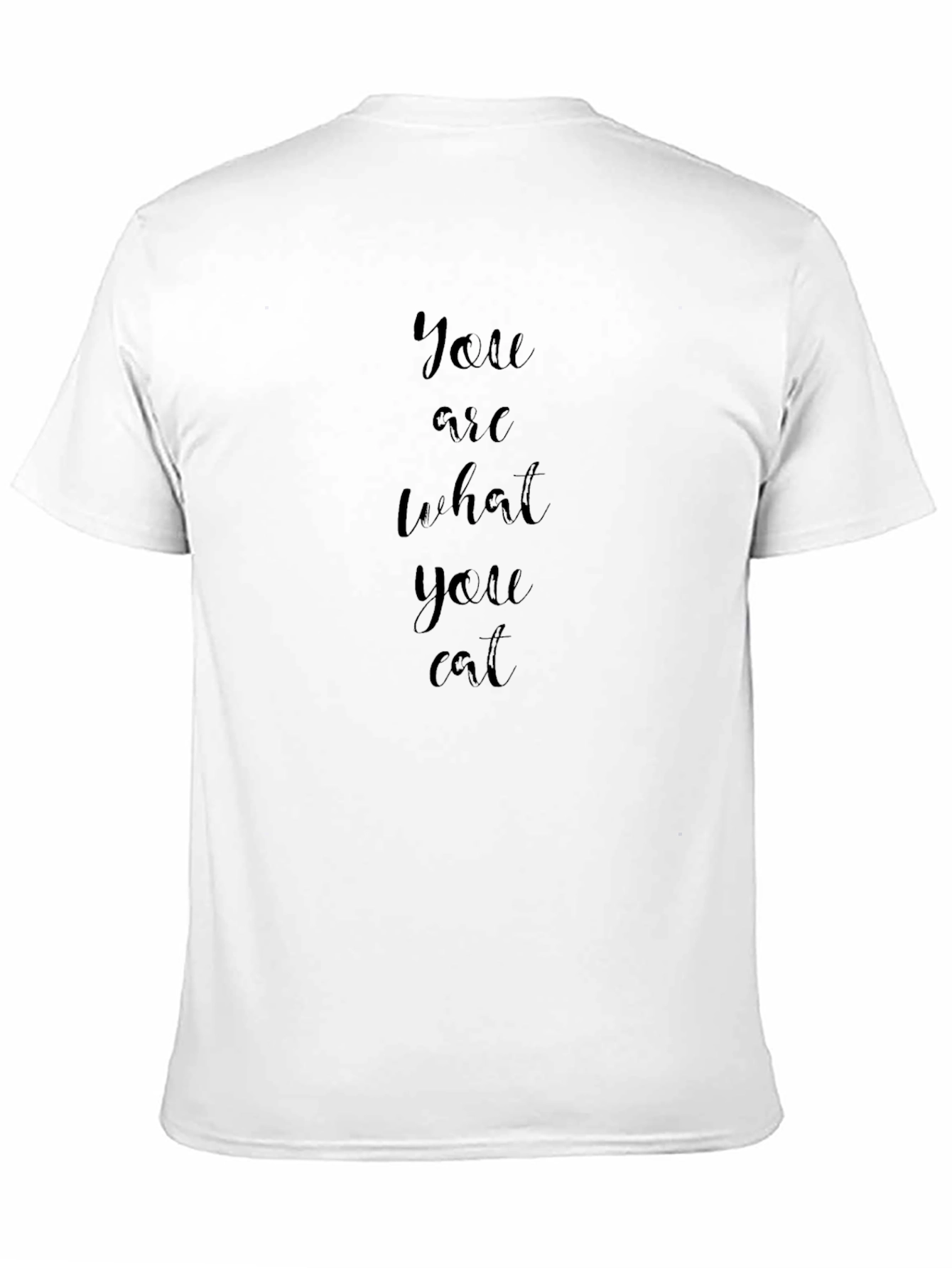 You are What You Eat Black T-Shirt