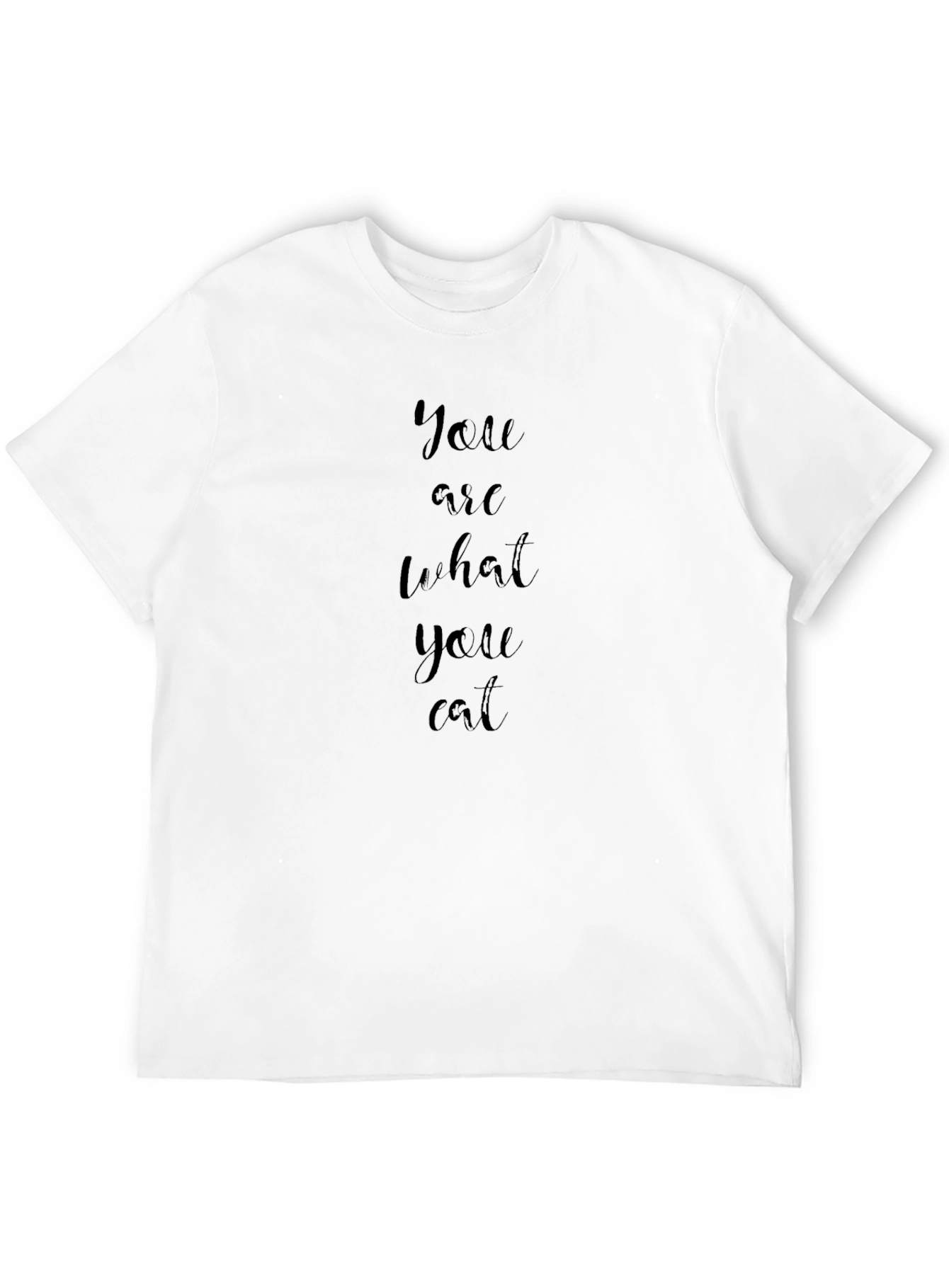 You are What You Eat Black T-Shirt