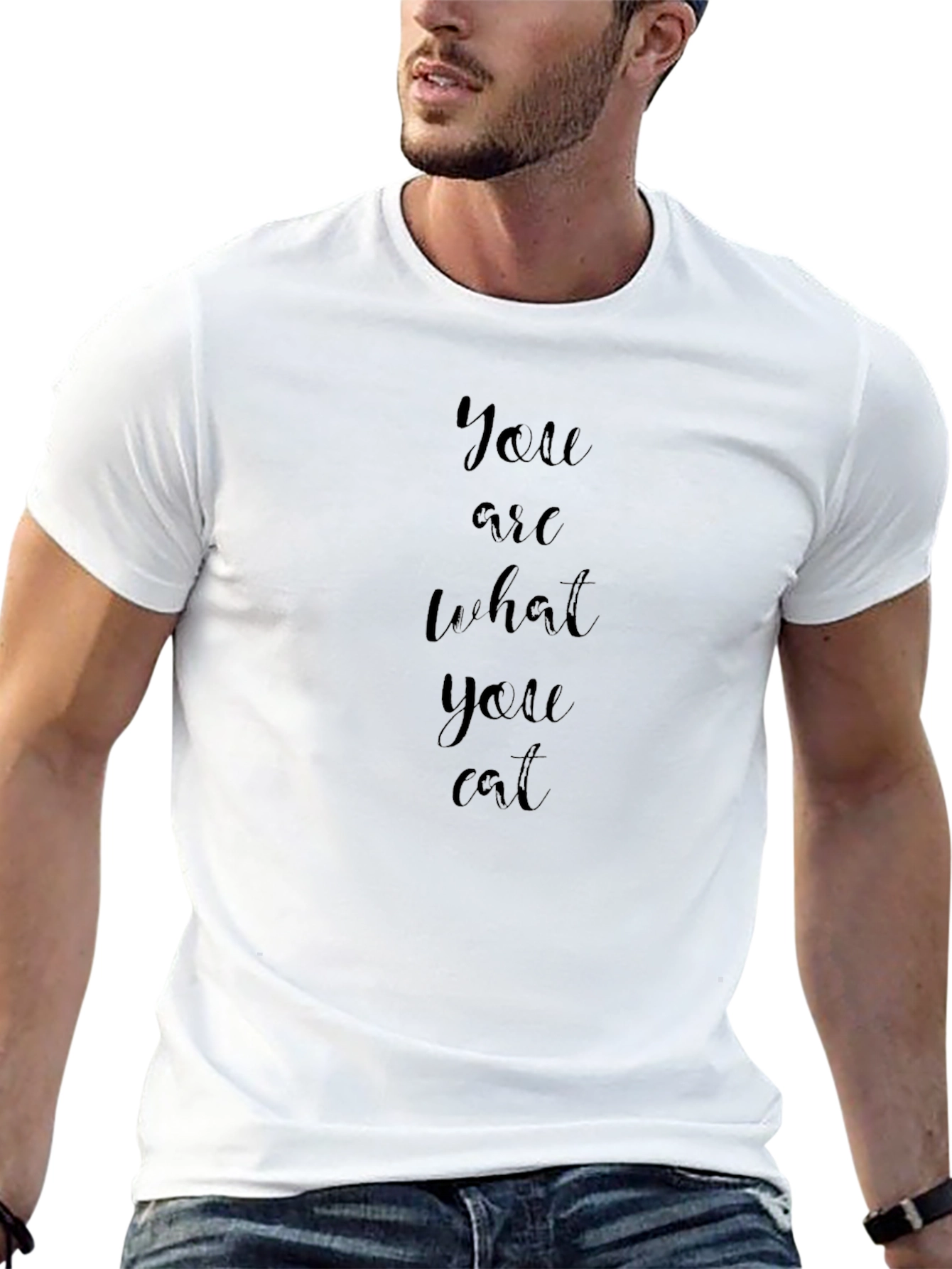You are What You Eat Black T-Shirt
