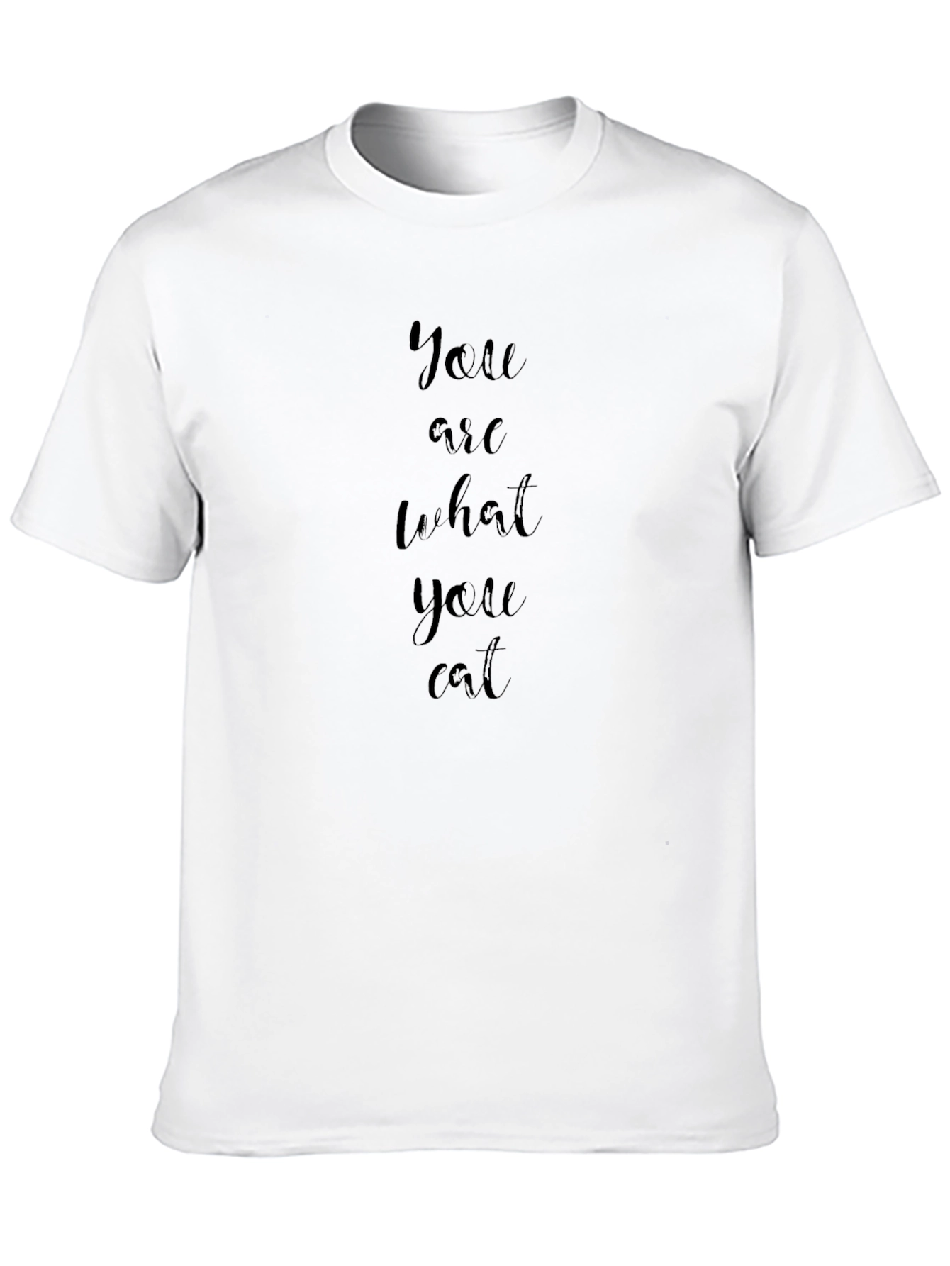 You are What You Eat Black T-Shirt