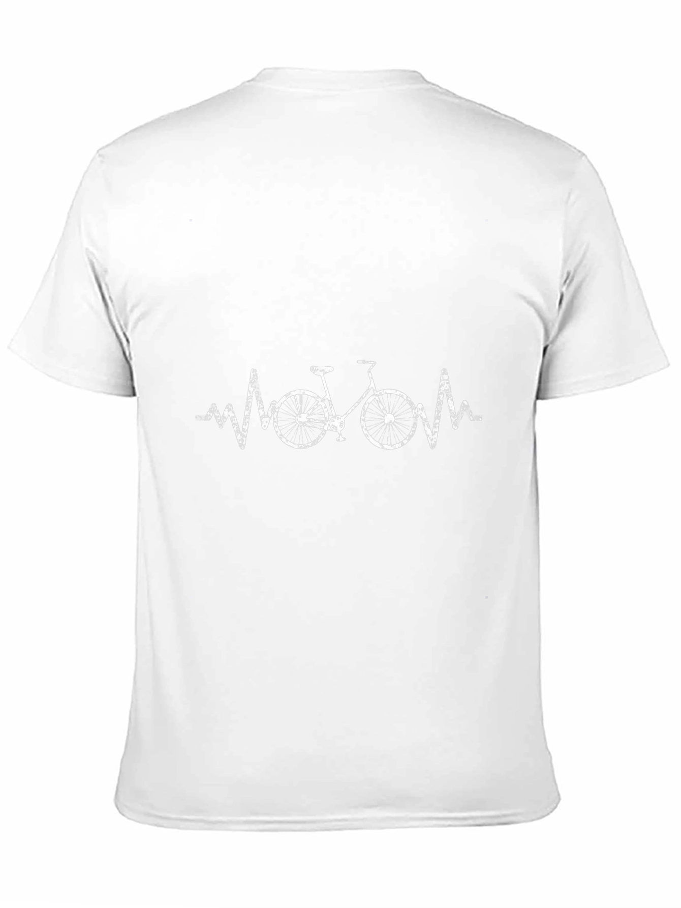 Bike Heartbeat T-Shirt - Cyclist Tee