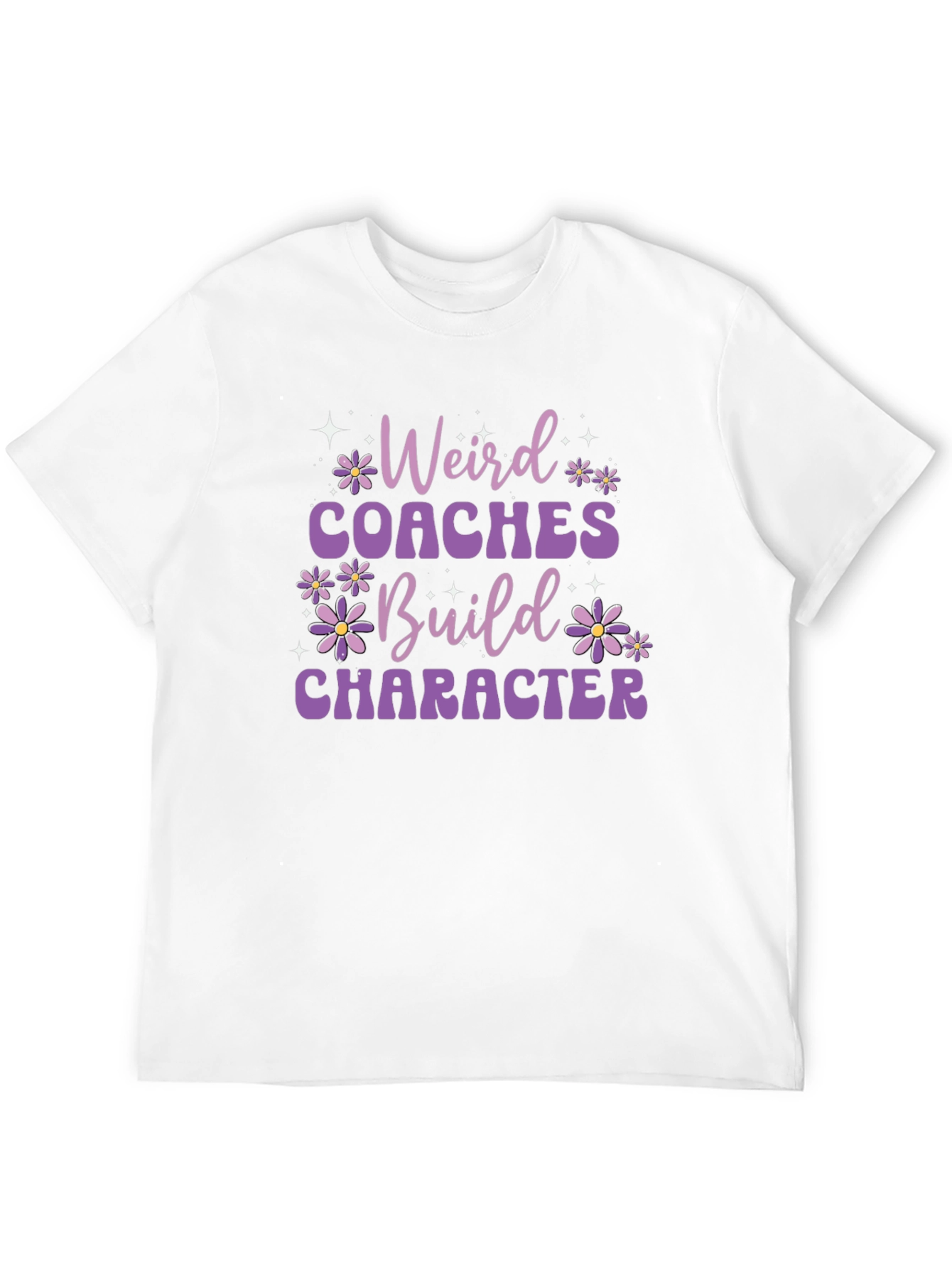 Weird Coaches Build Character Graphic T-Shirt