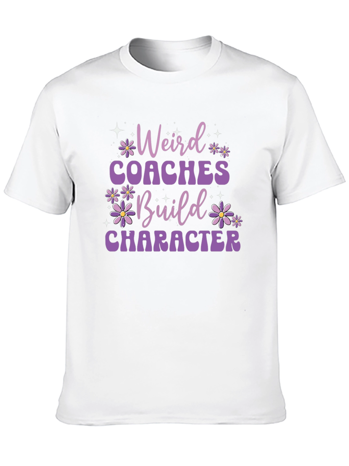 Weird Coaches Build Character Graphic T-Shirt