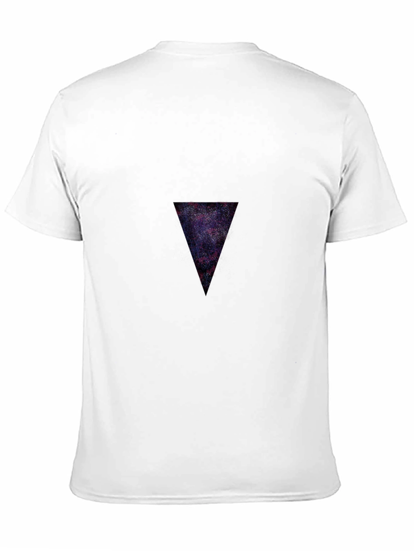 Galaxy Triangle Black T-Shirt