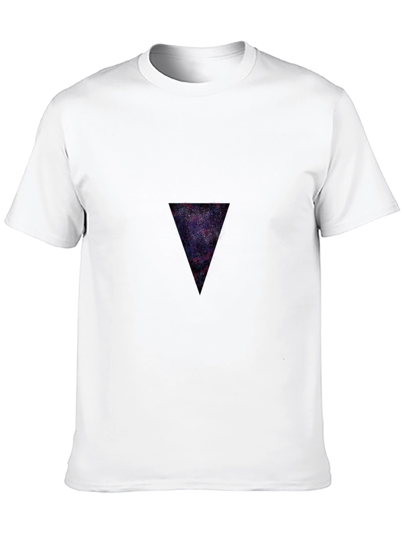 Galaxy Triangle Black T-Shirt