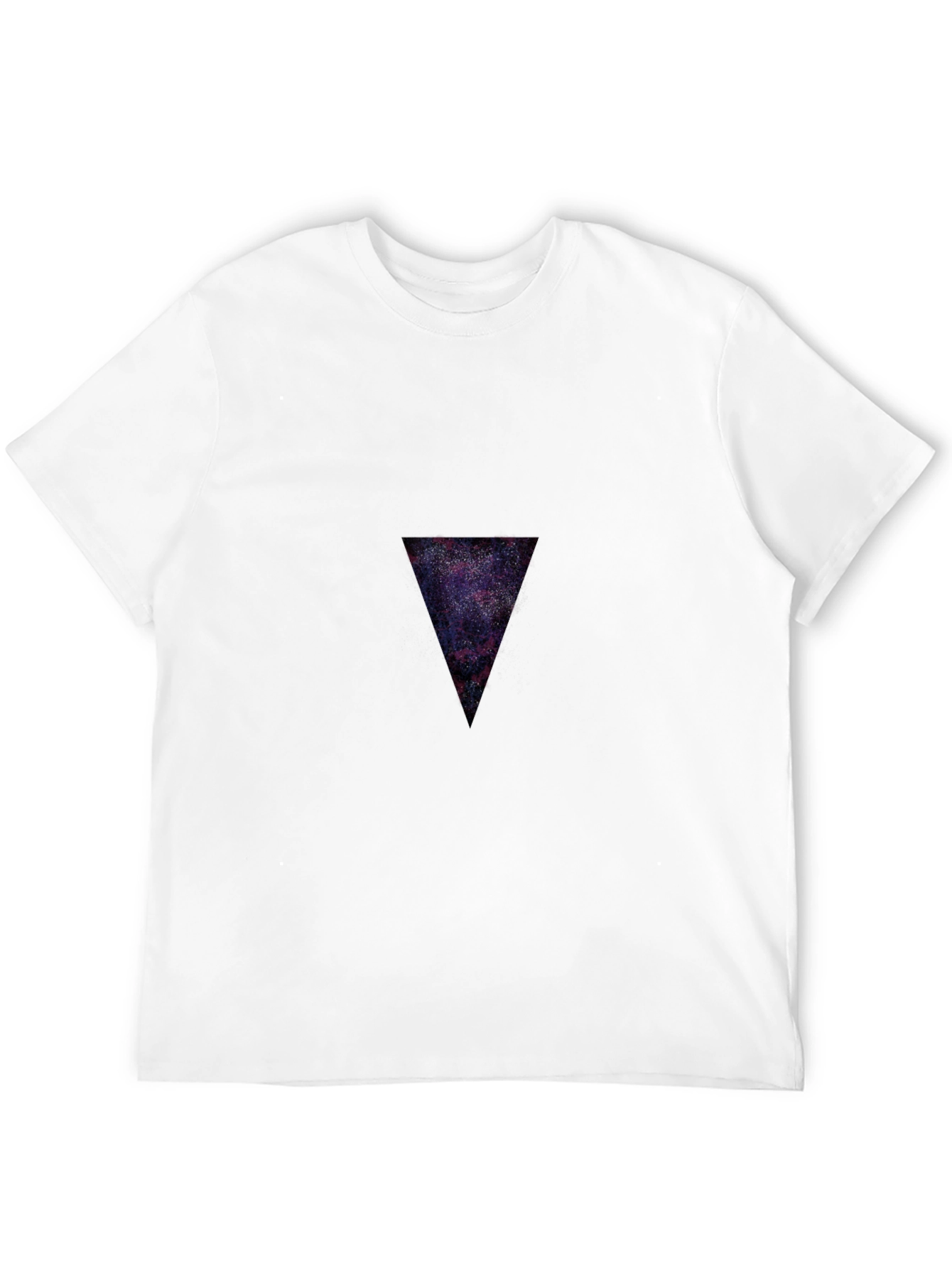 Galaxy Triangle Black T-Shirt