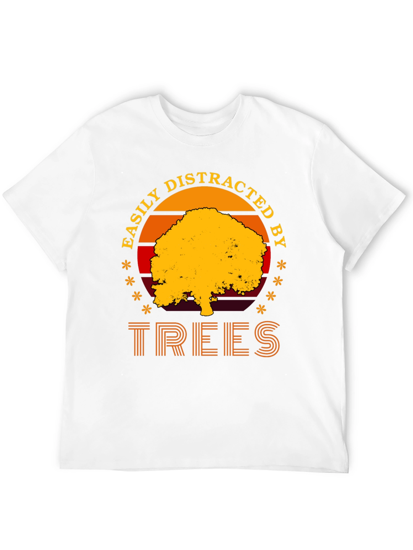 Easily Distracted by Trees T-Shirt - Nature Lover Tee