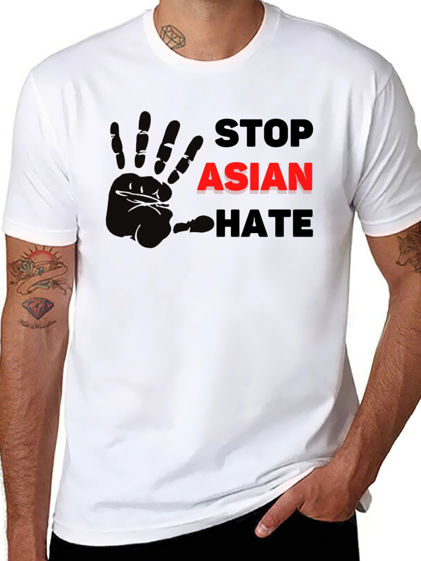 Stop Asian Hate T-Shirt - Equality Activism Tee