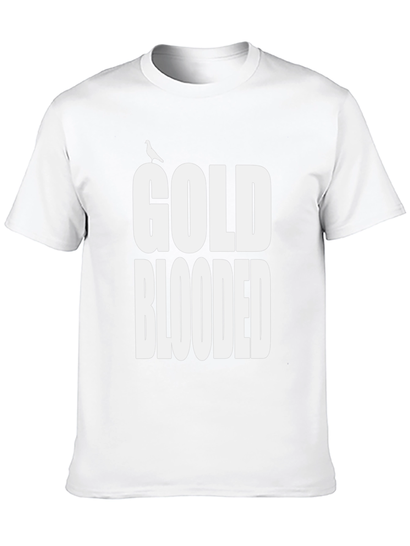 Gold Blooded Graphic Tee - Stylish Mens T-Shirt
