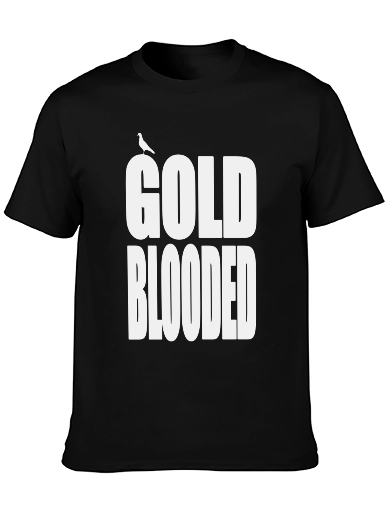 Gold Blooded Graphic Tee - Stylish Mens T-Shirt
