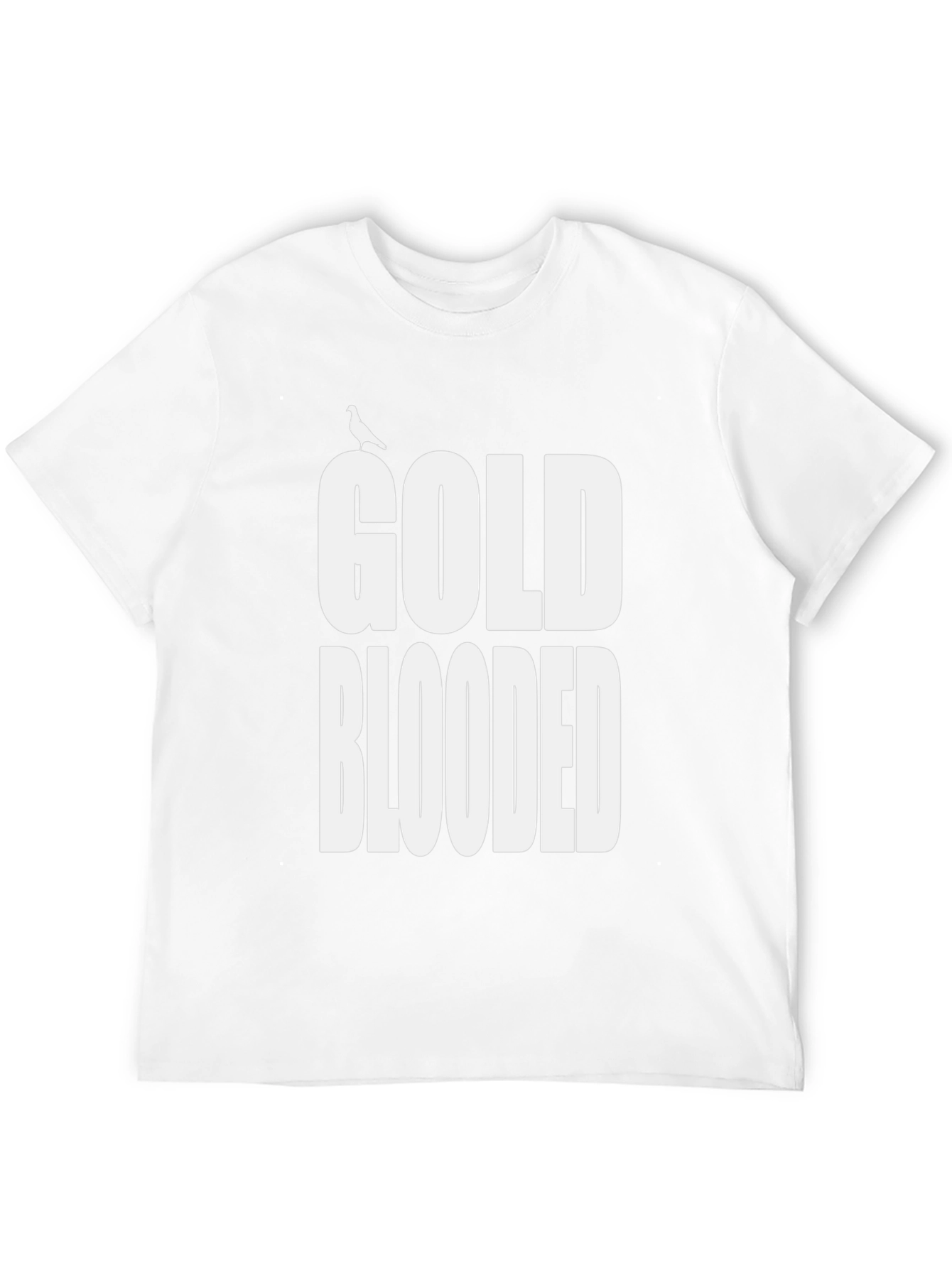 Gold Blooded Graphic Tee - Stylish Mens T-Shirt