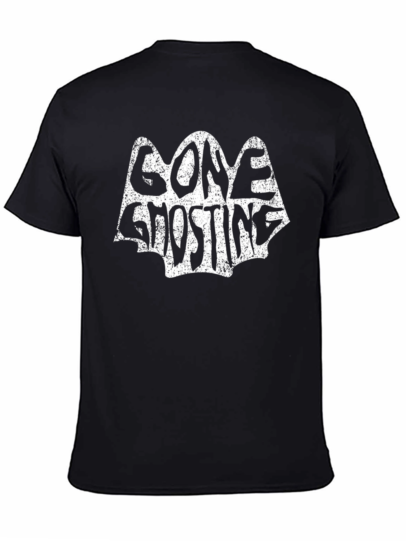 Gone Ghosting Graphic Tee - Black T-Shirt
