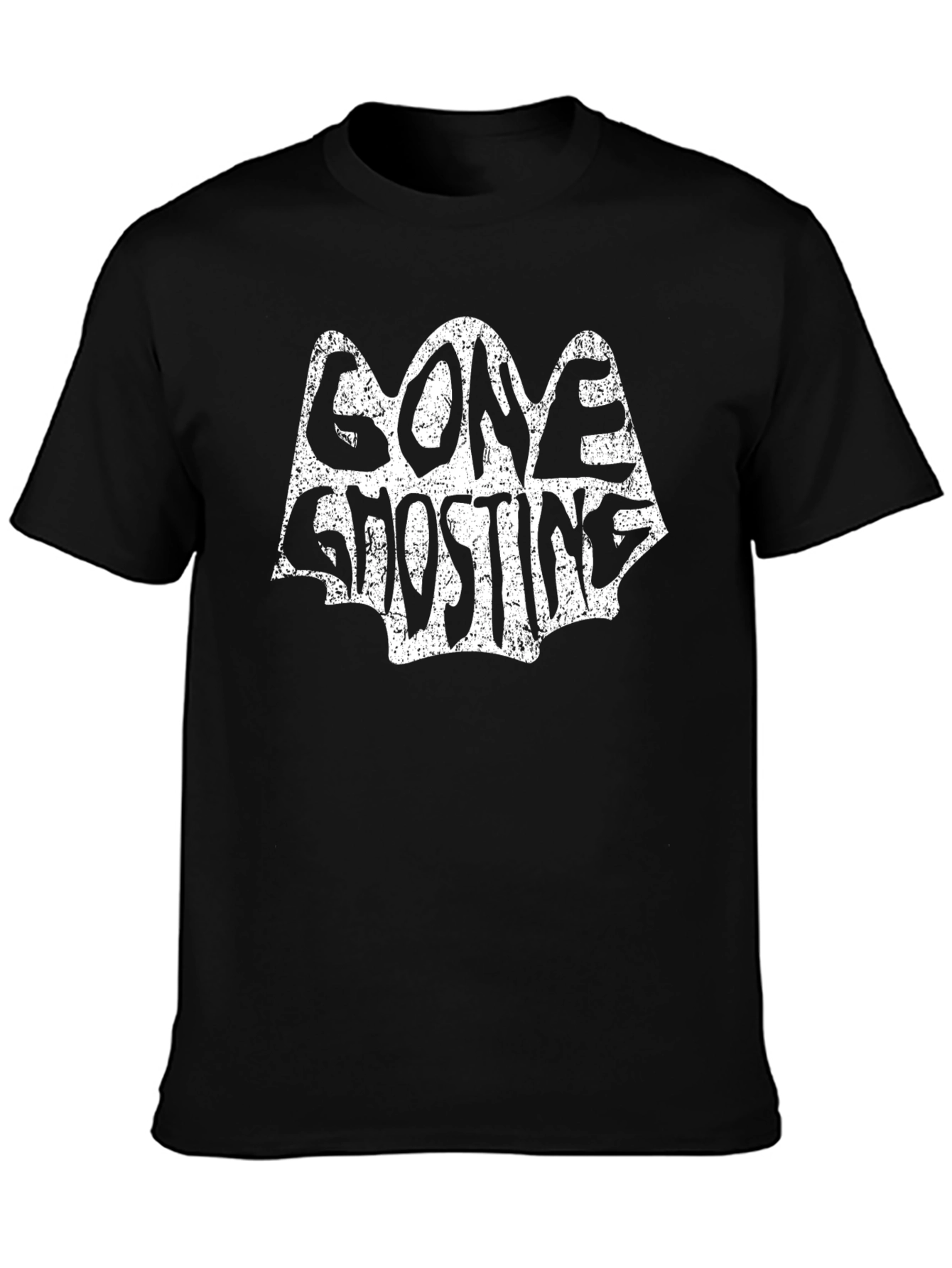 Gone Ghosting Graphic Tee - Black T-Shirt