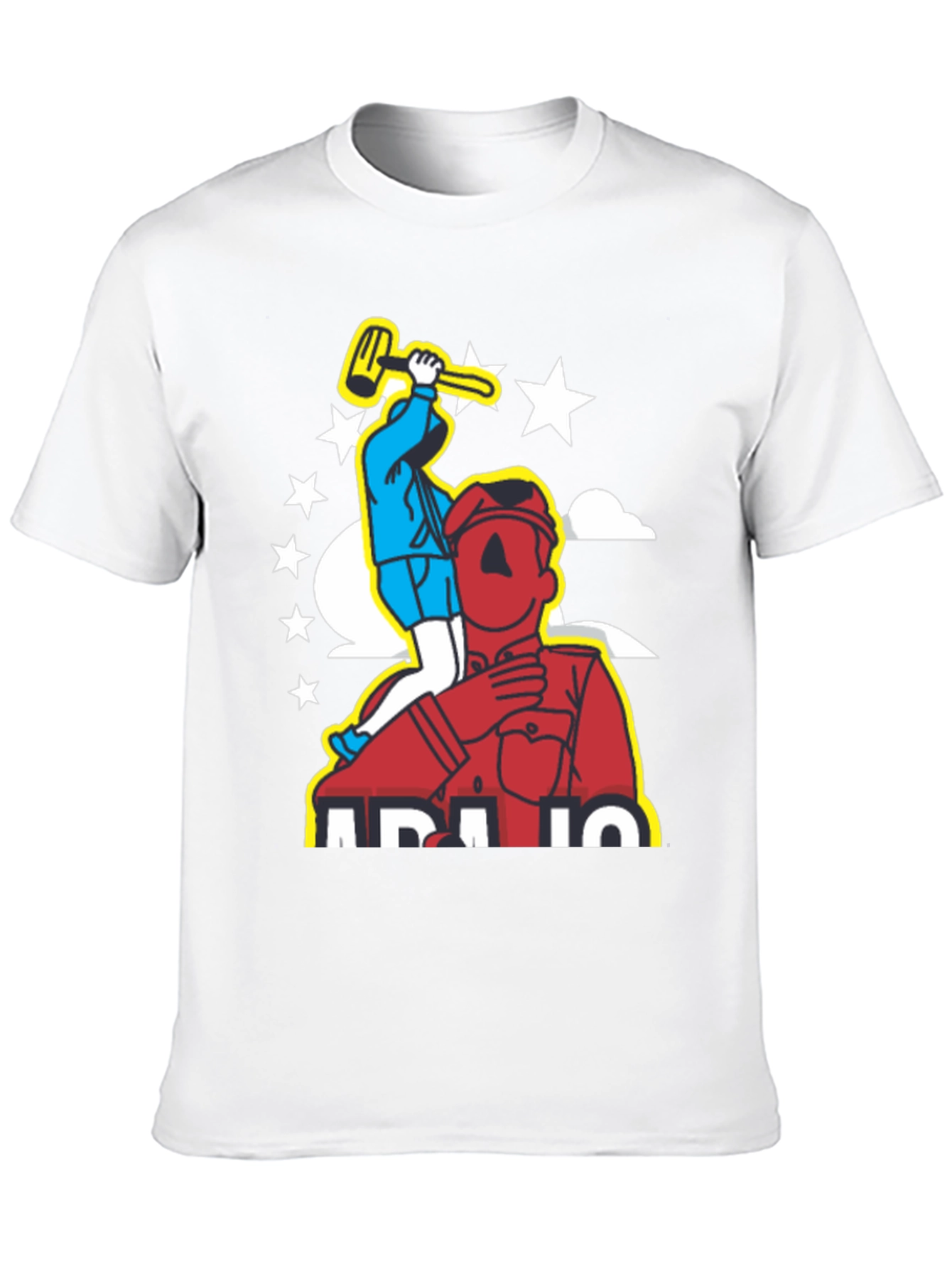 Graphic Print Tee - Mens Black Humor T-Shirt