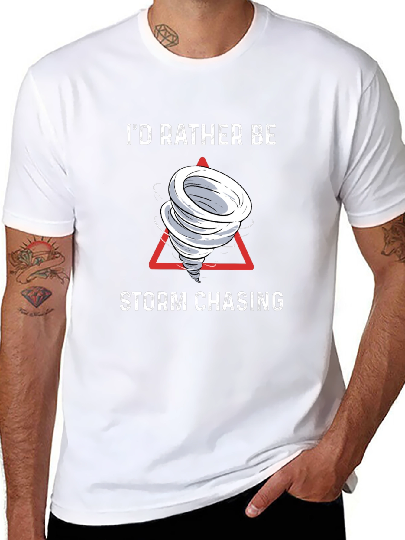 Storm Chasing Graphic Tee - Weather Enthusiast T-Shirt